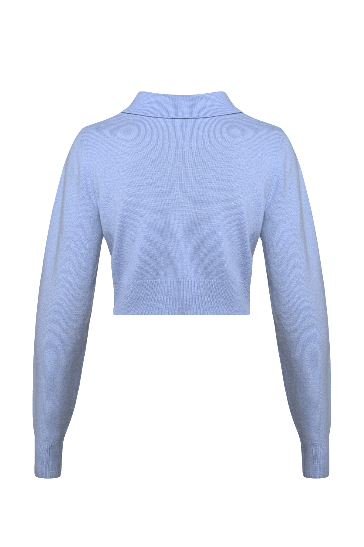 CASHMERE POLO SWEATER made by KEBURIA