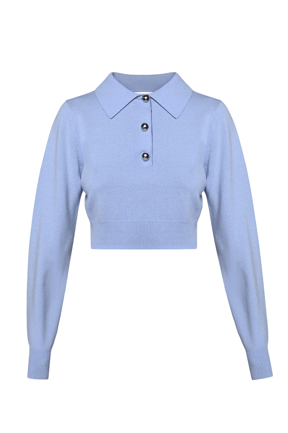 CASHMERE POLO SWEATER made by KEBURIA