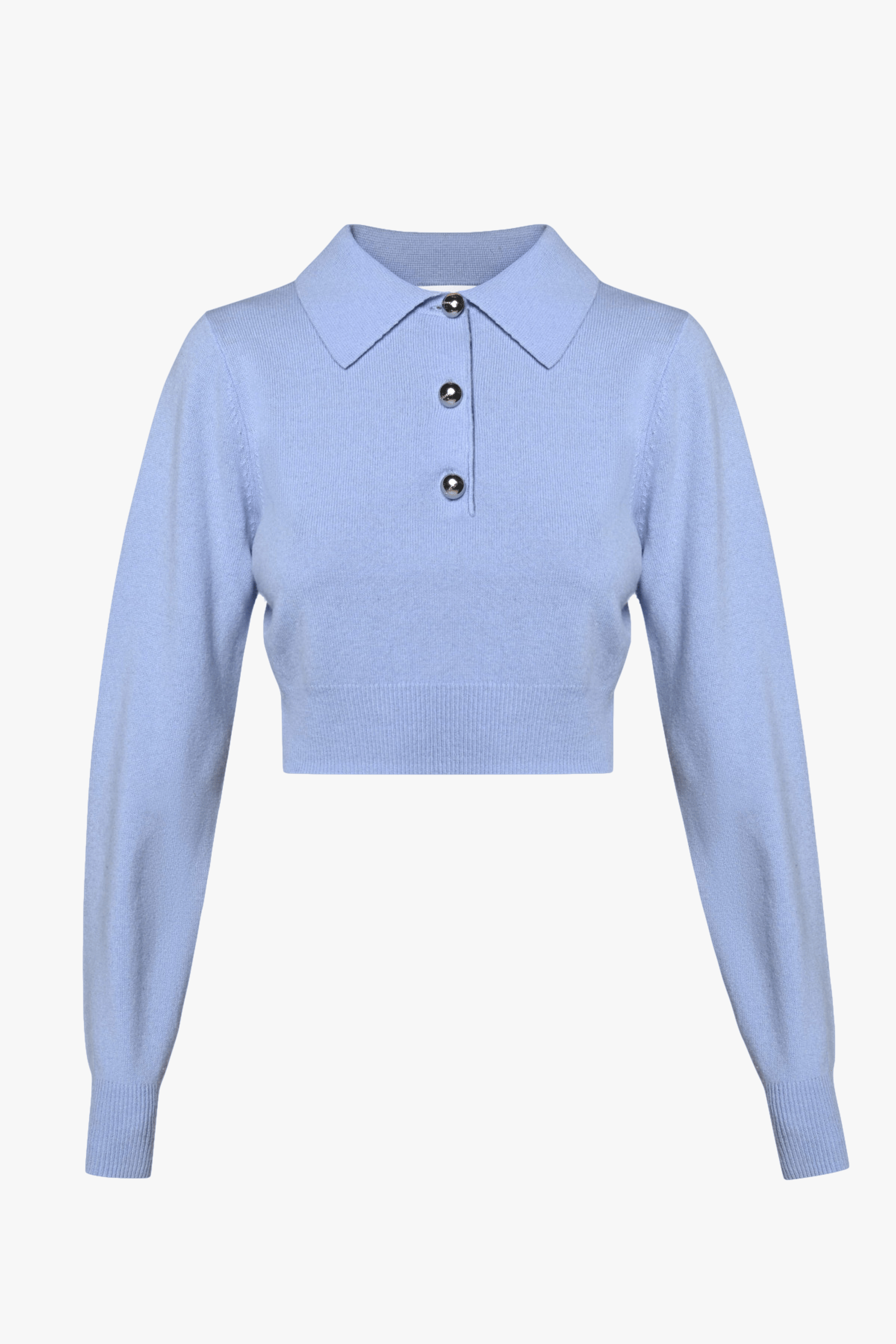 CASHMERE POLO SWEATER made by KEBURIA