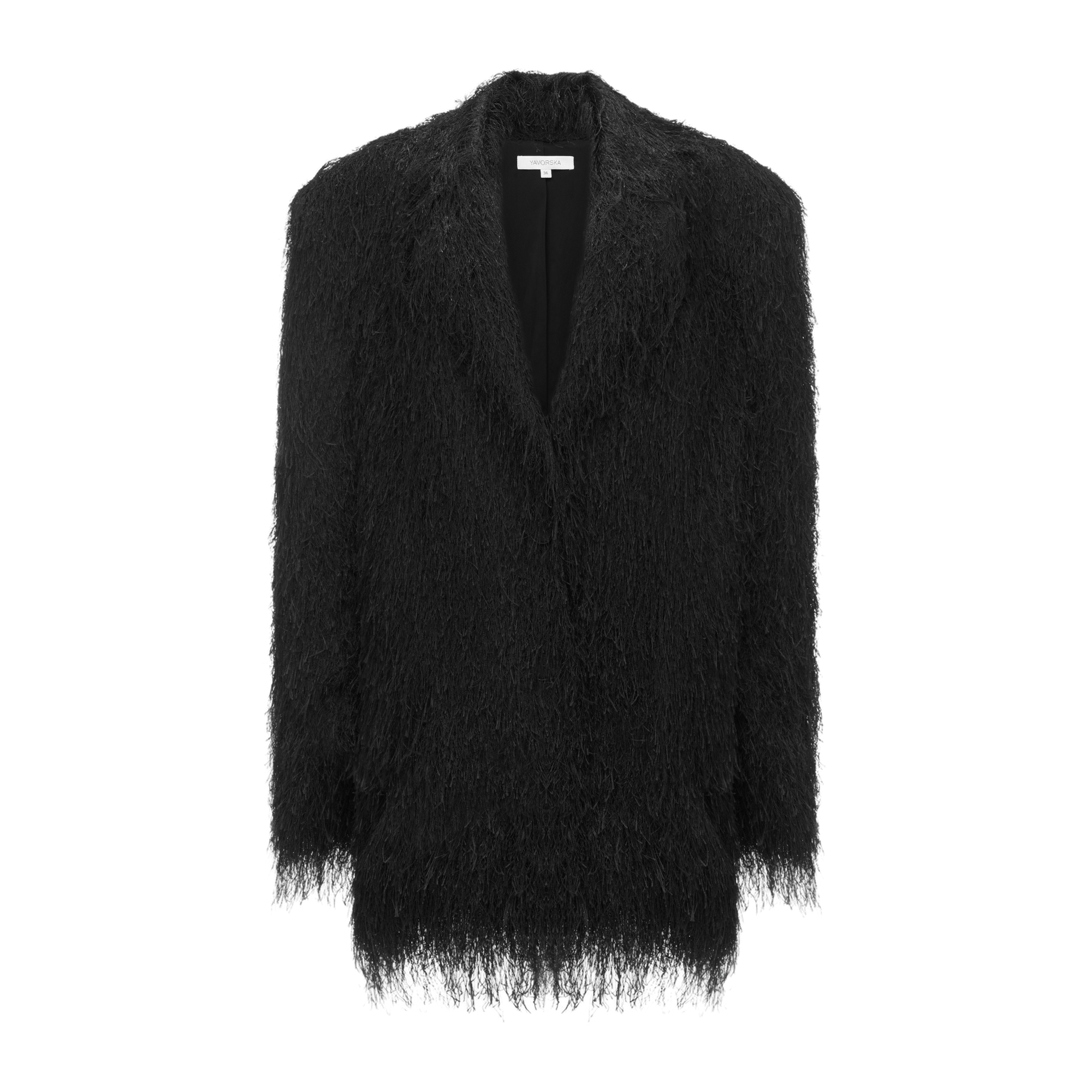 Blazer With Fringes made by YAVORSKA