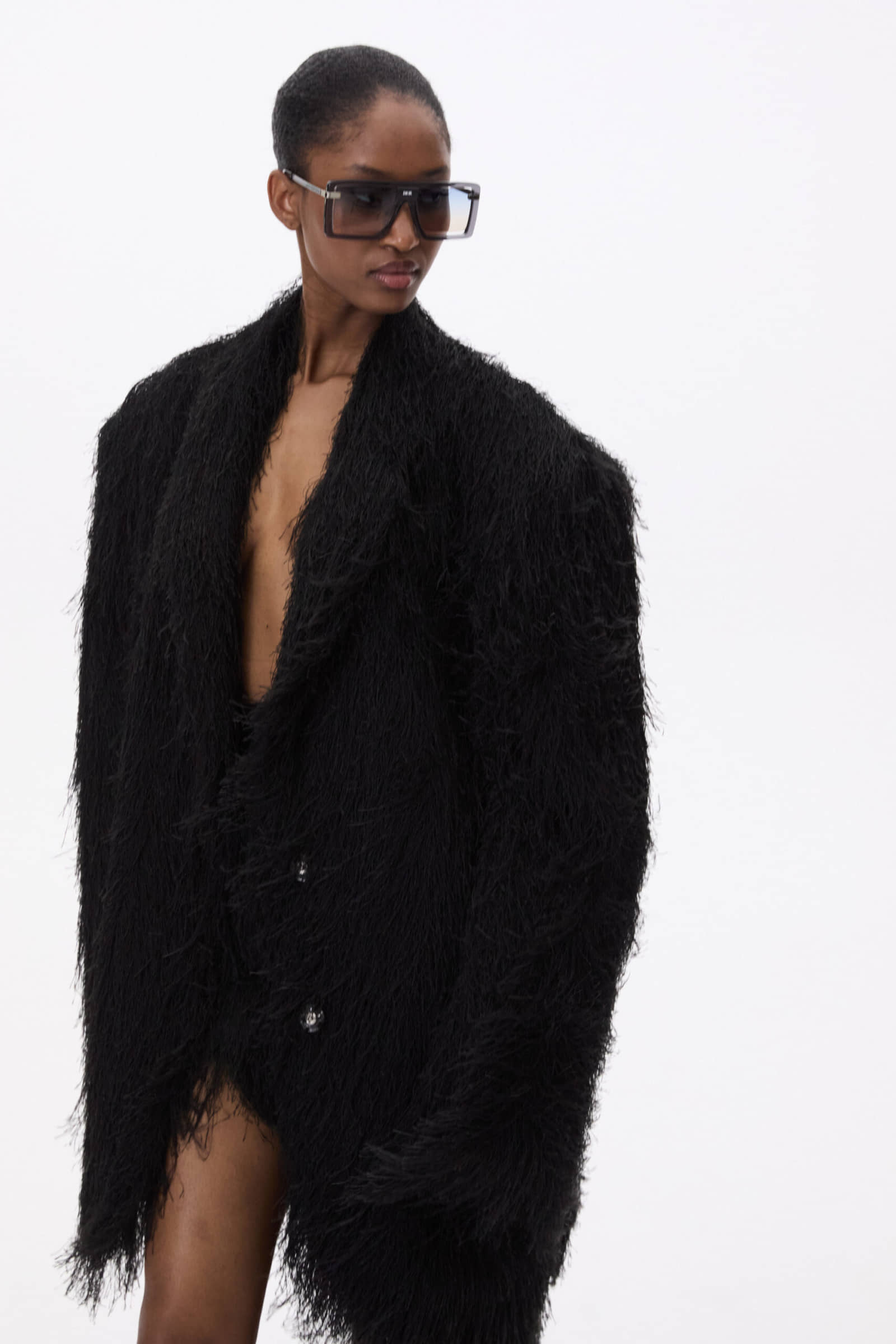 Blazer With Fringes made by YAVORSKA