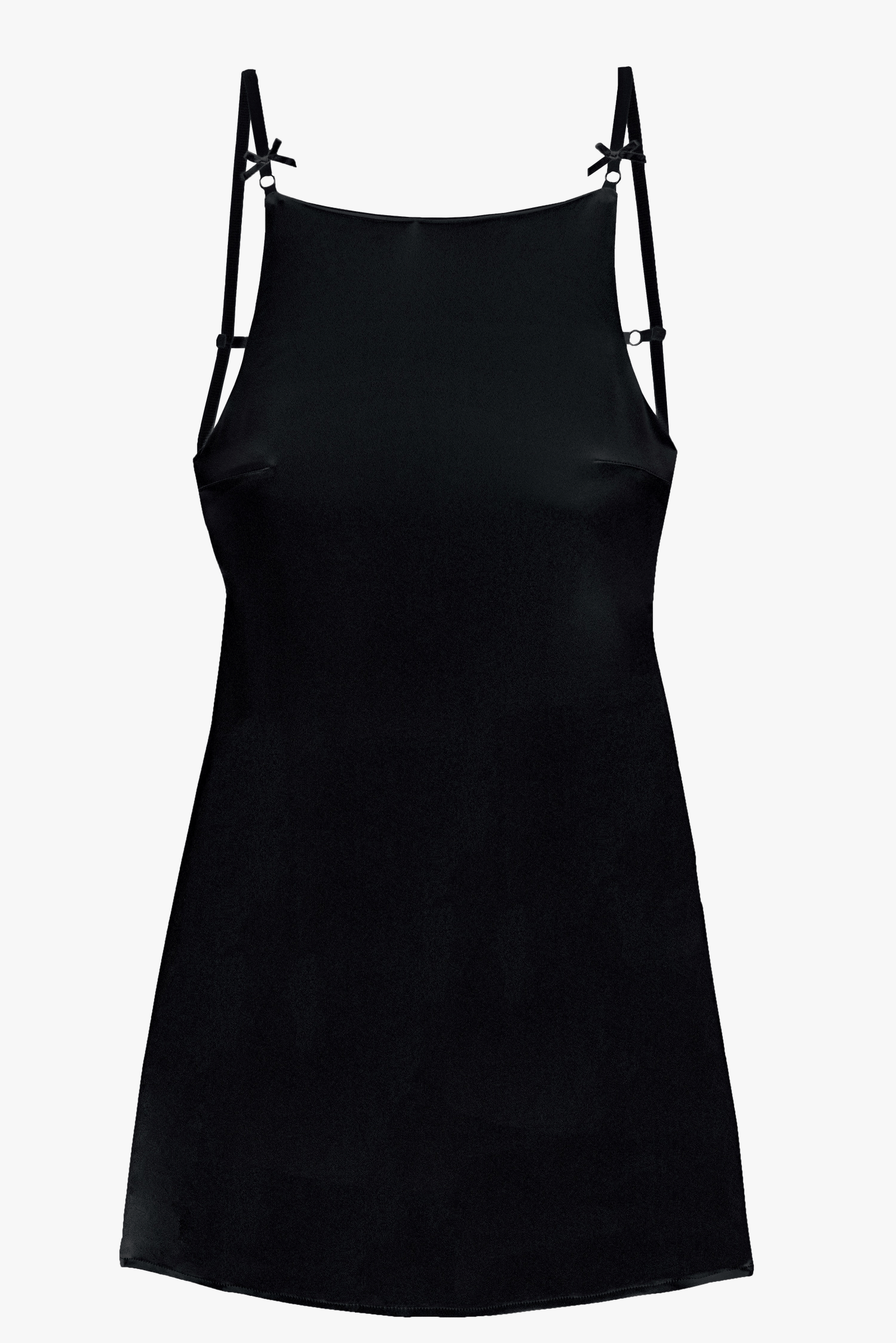 The Robe Dita in Black made by ÂGE Paris