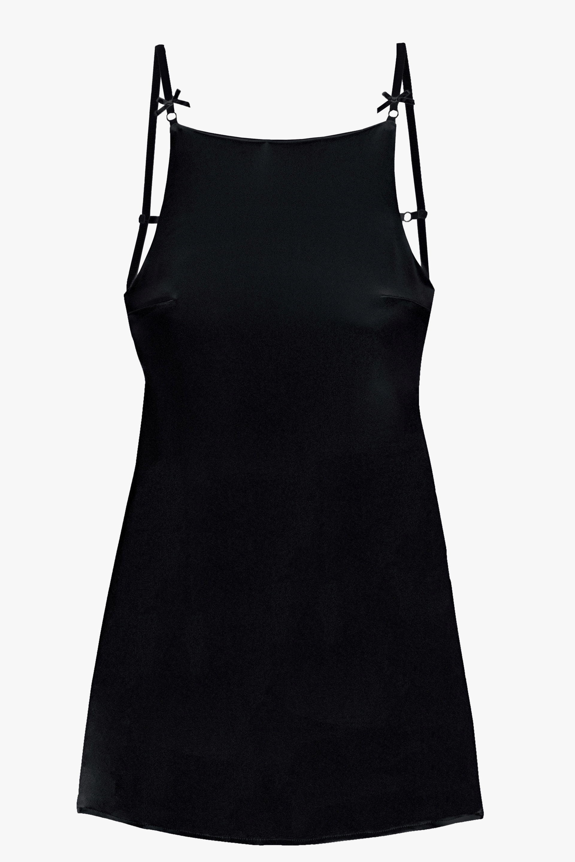 The Robe Dita in Black made by ÂGE Paris