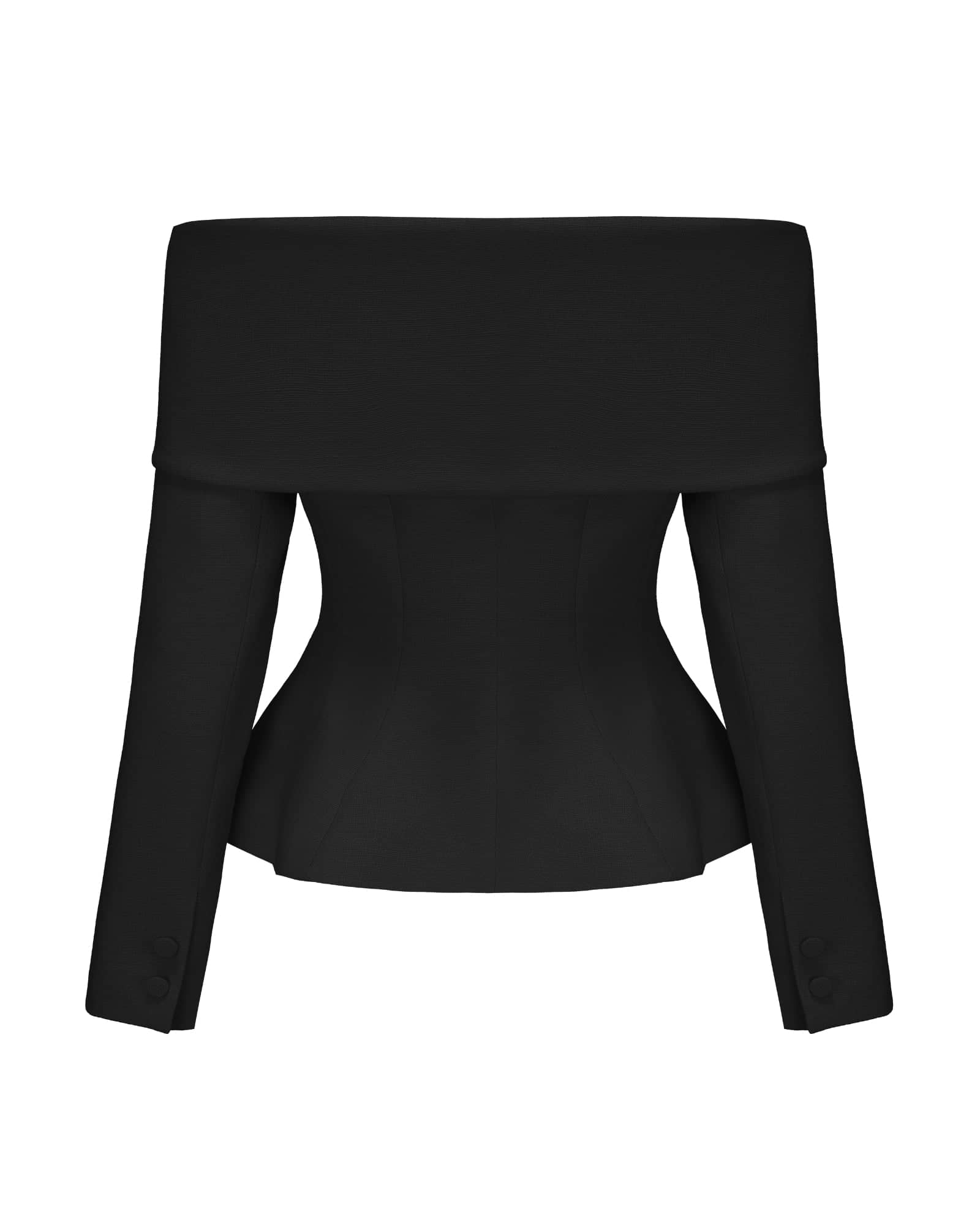 Blaire Top (Black) made by Nana Jacqueline