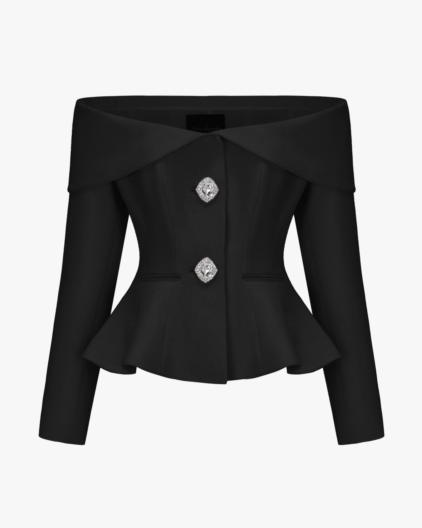 Blaire Top (Black) made by Nana Jacqueline