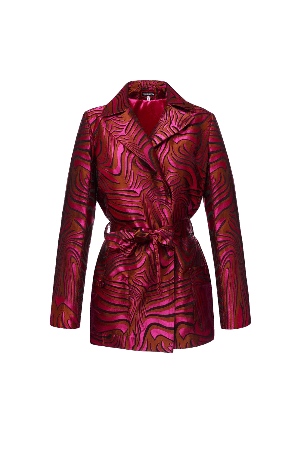 Raspberry Marilyn Jacket №23 made by ANDREEVA