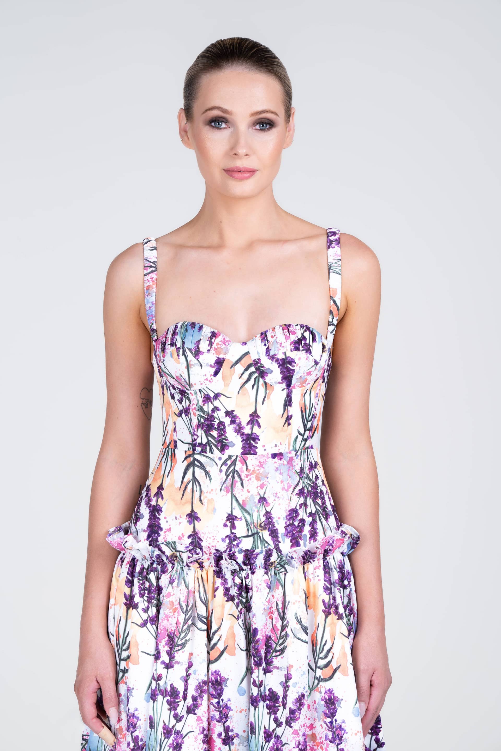 Lavande Dress made by JUSTIN TONG