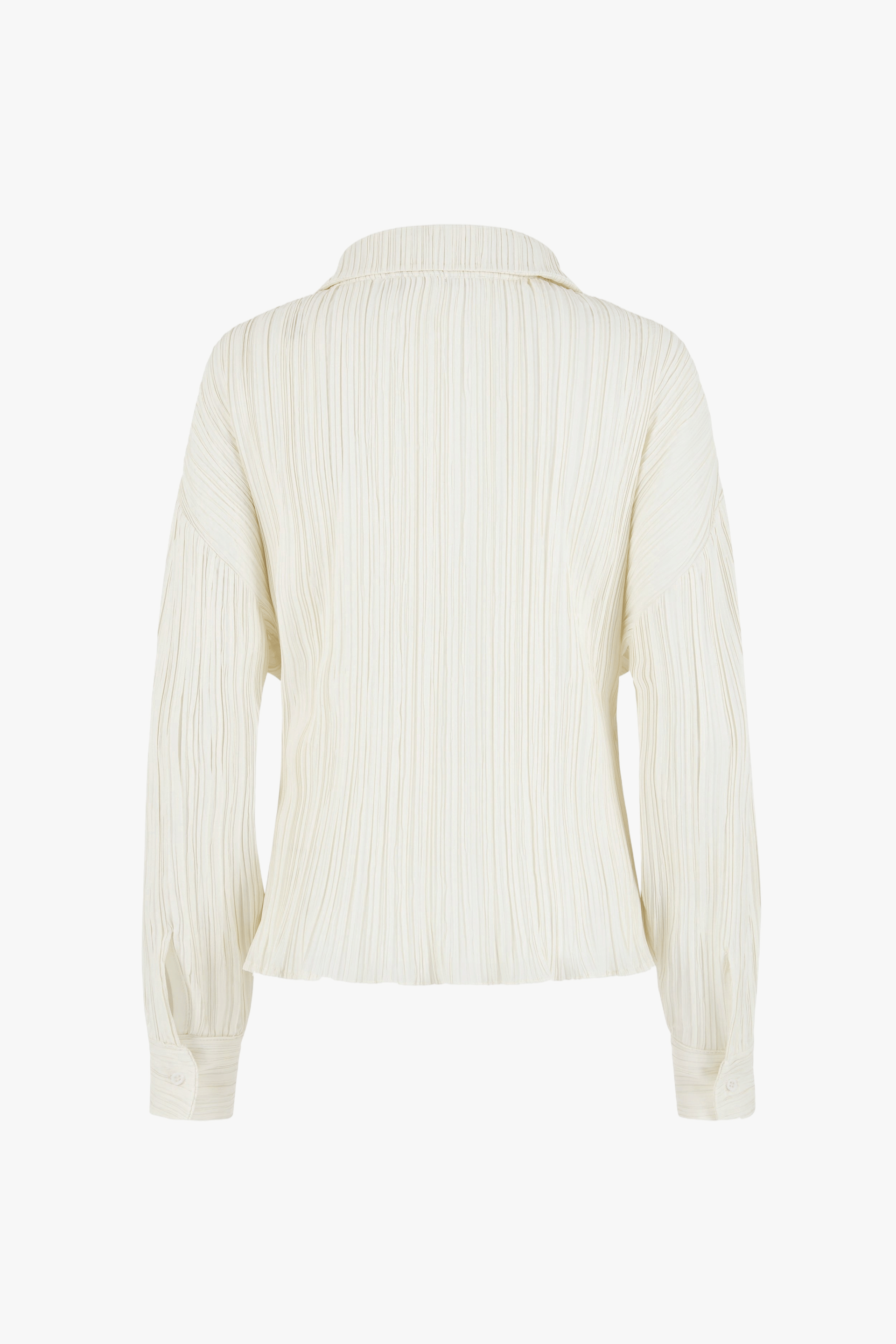 Tree Bark Cut Out Shirt - Ivory made by CAHAYA STUDIOS