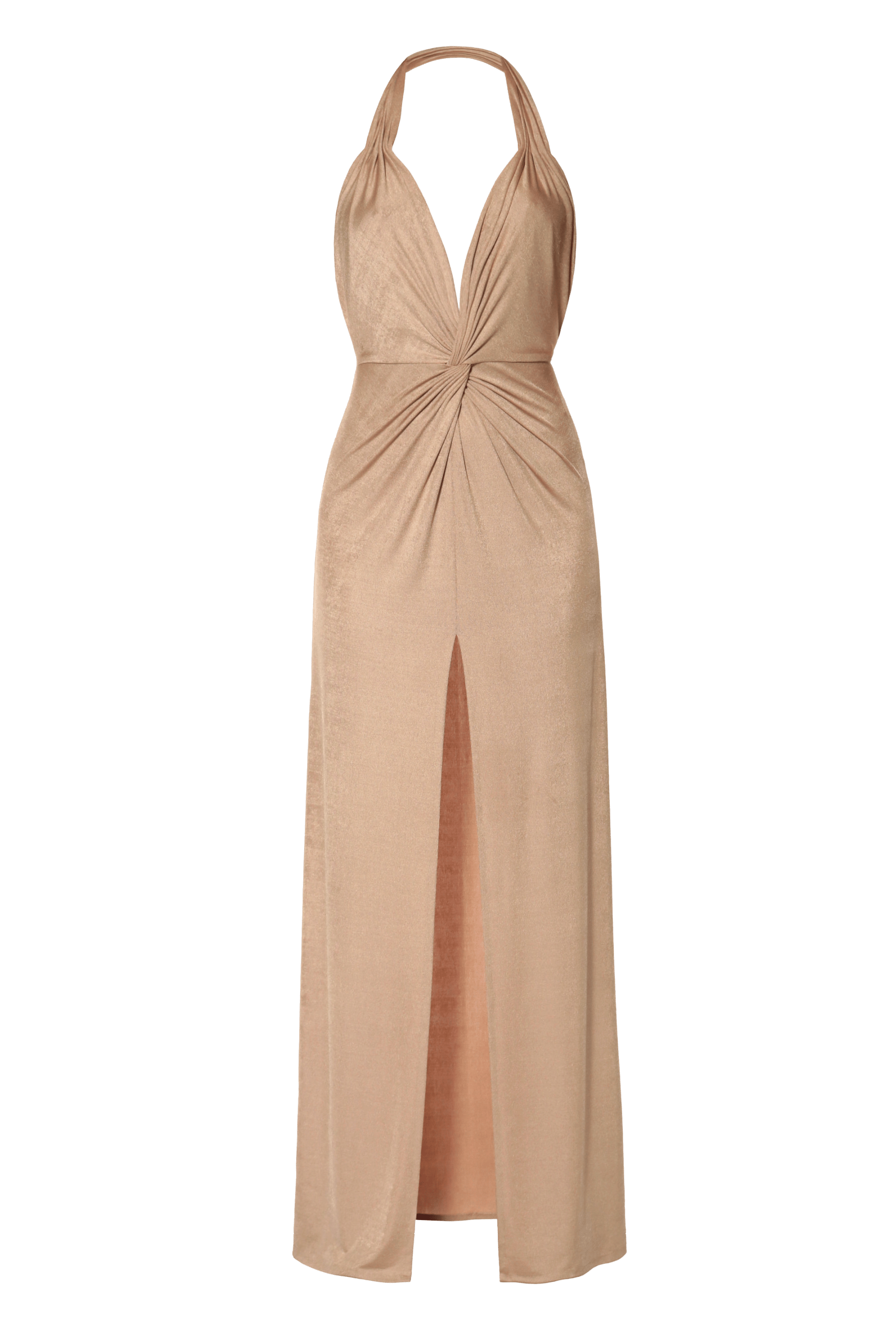 Dress Paula Pearl Gold made by HALEWSKI