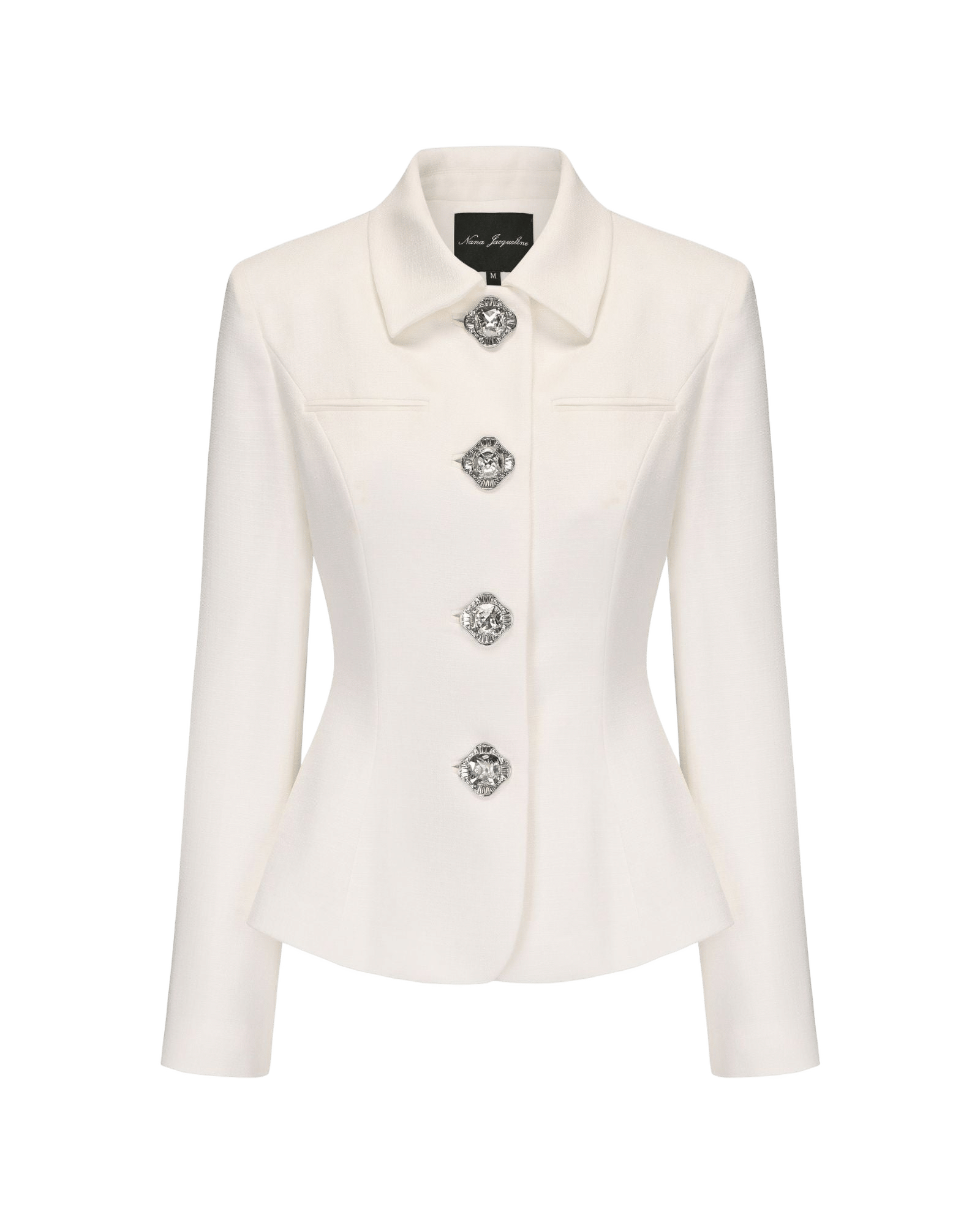 Vanessa Blazer (White) made by Nana Jacqueline