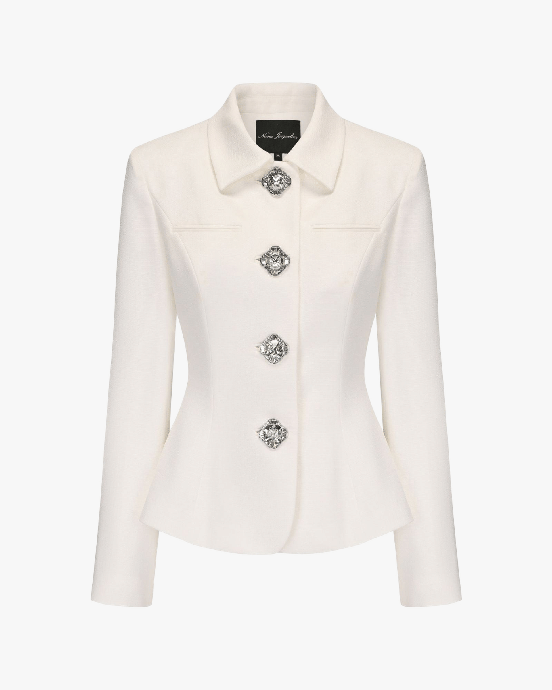 Vanessa Blazer (White) made by Nana Jacqueline