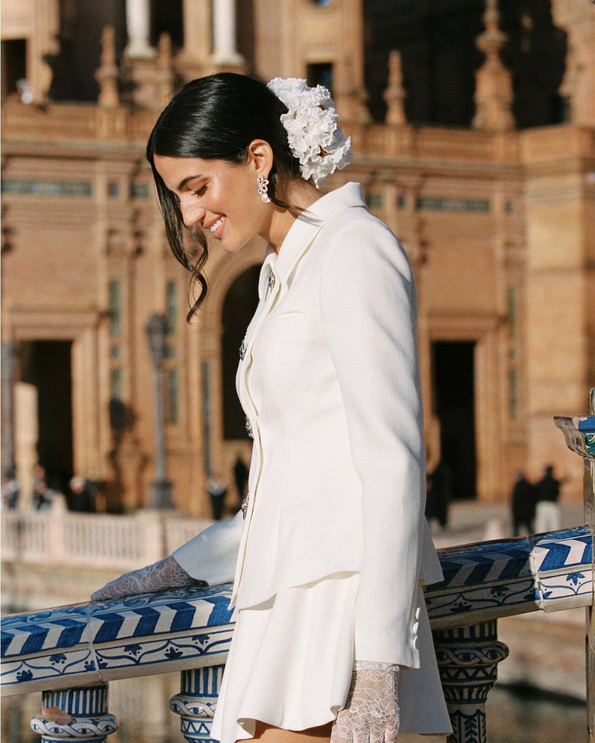 Vanessa Blazer (White) made by Nana Jacqueline