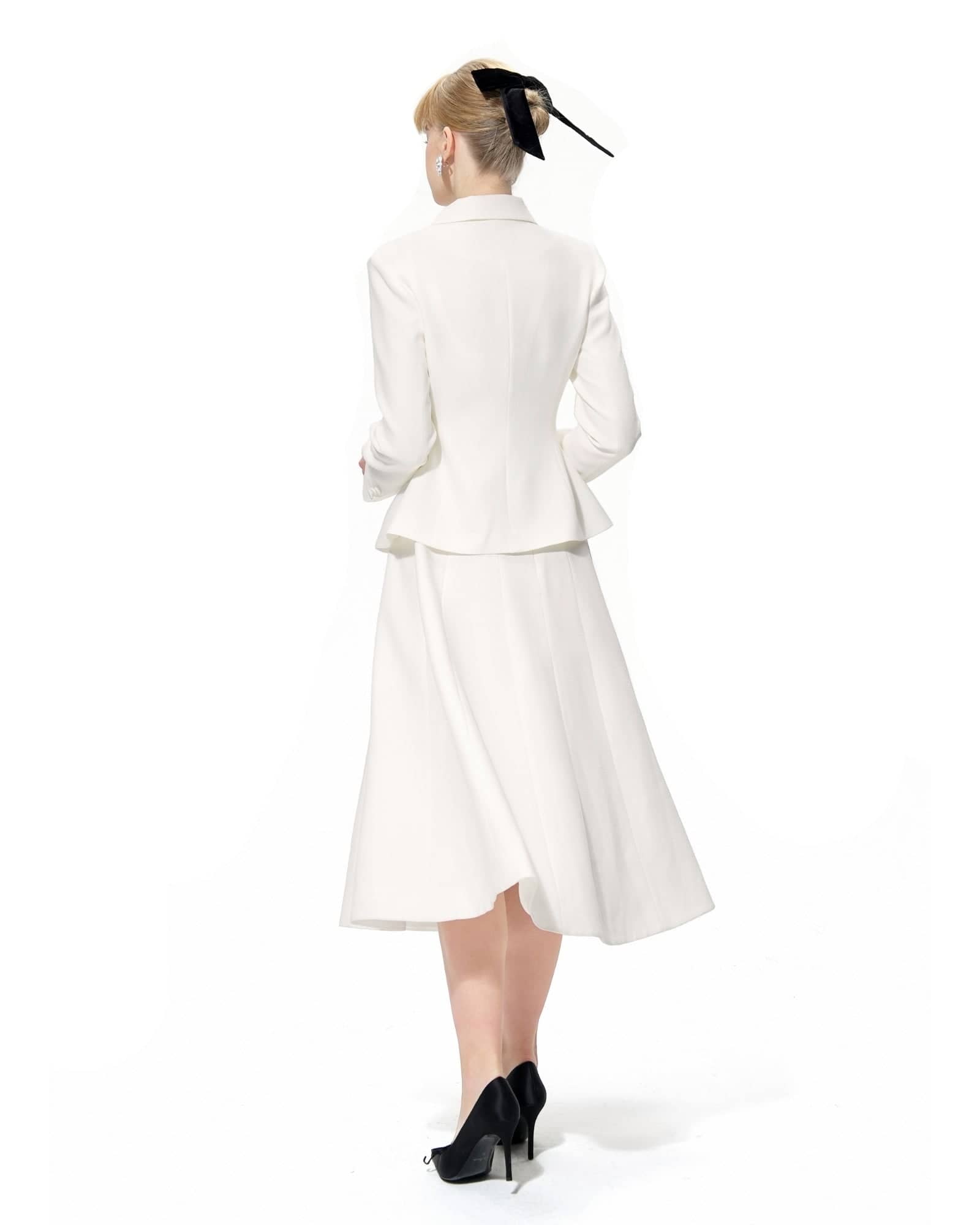 Vanessa Blazer (White) made by Nana Jacqueline