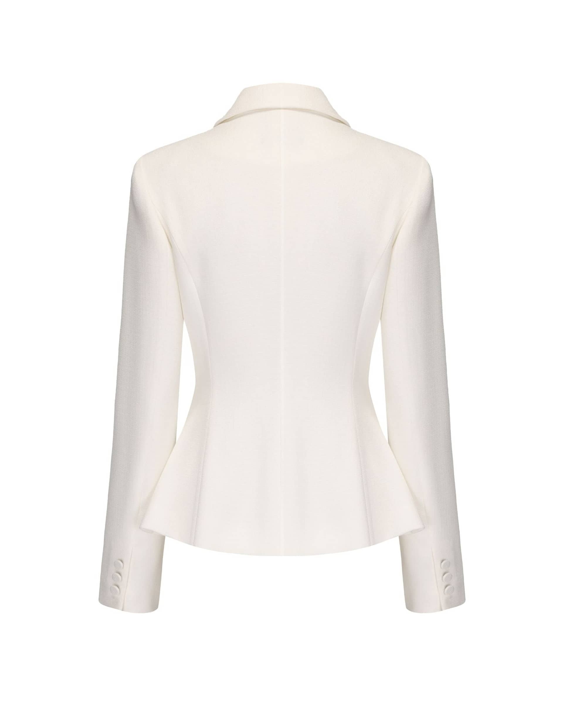 Vanessa Blazer (White) made by Nana Jacqueline