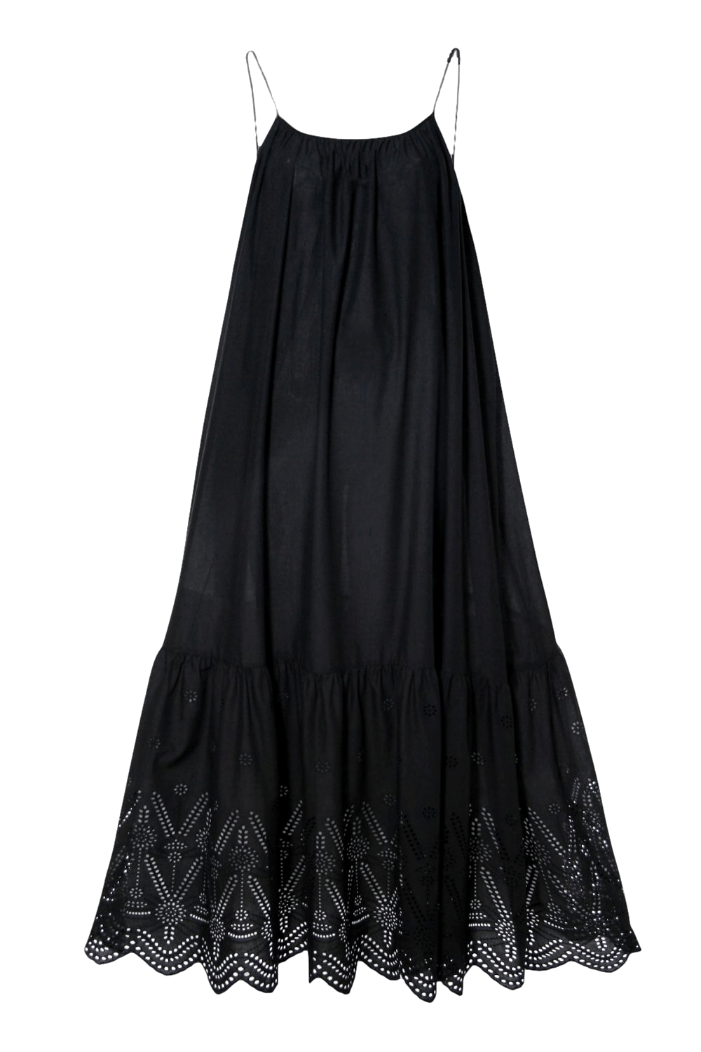 Dress Lea Black Beauty in Black made by HALEWSKI