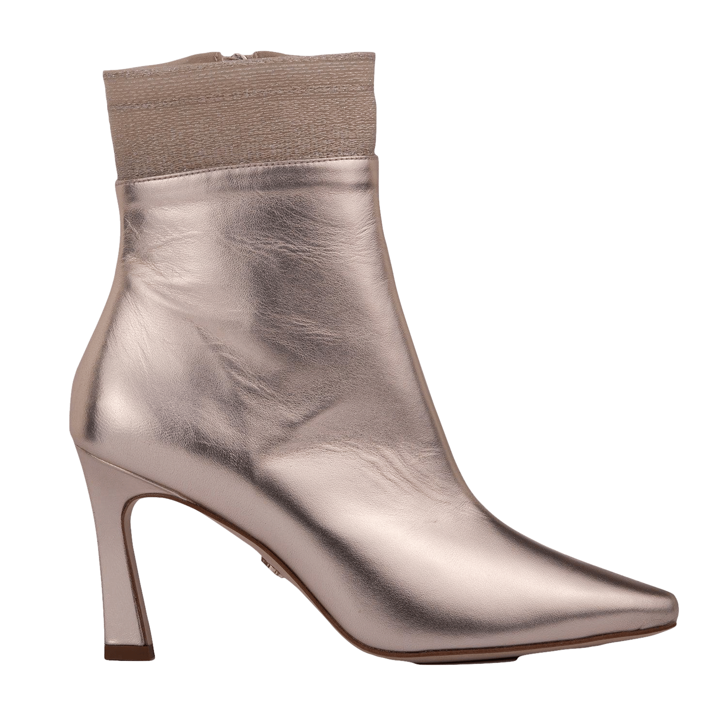 Sock Boot 85 Silver Metallic in Silver made by ATANA