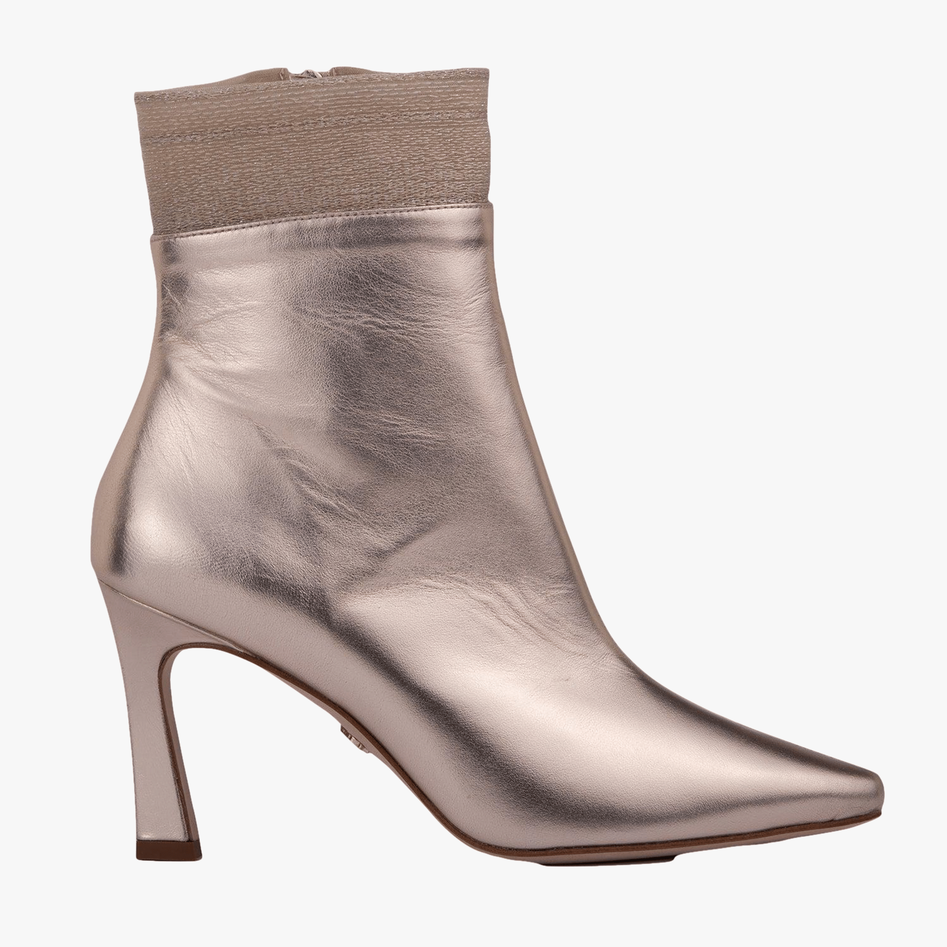 Sock Boot 85 Silver Metallic in Silver made by ATANA