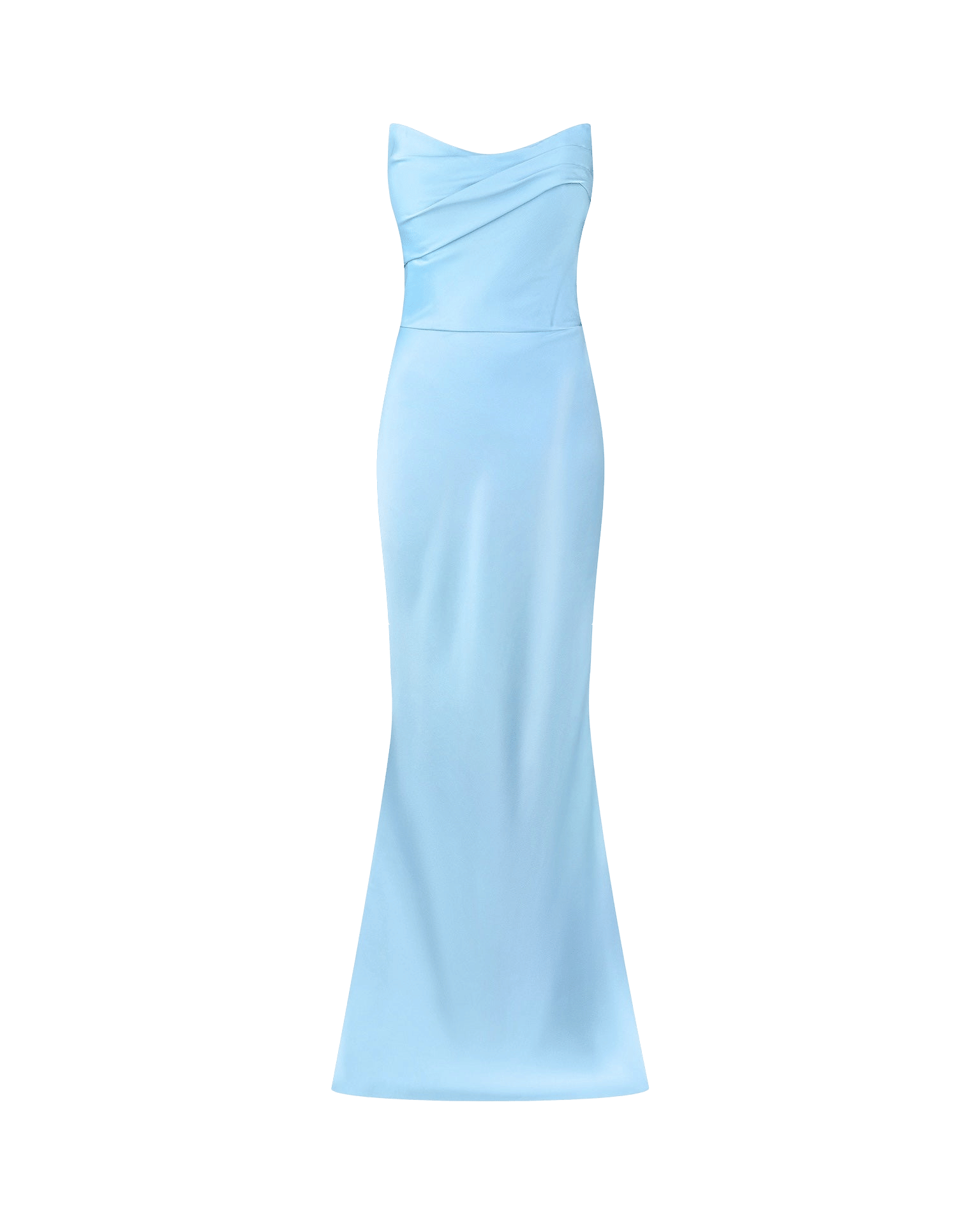 Strapless Draped Bustier Gown made by NDS The Label