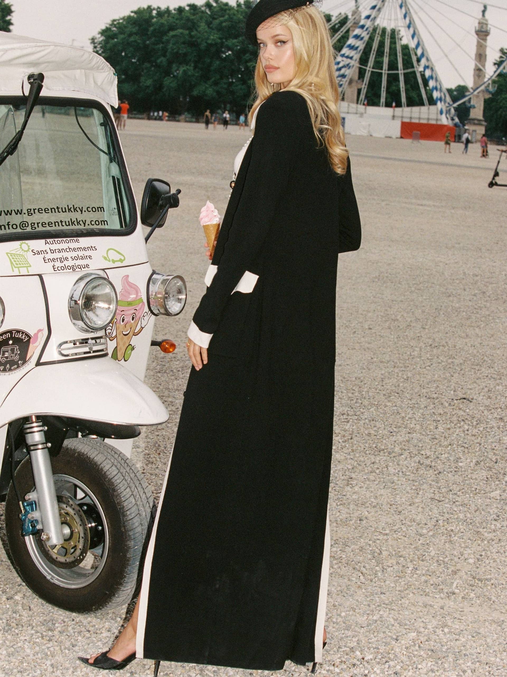 Felicity Long Knit Cardigan (Black) in Black made by Nana Jacqueline