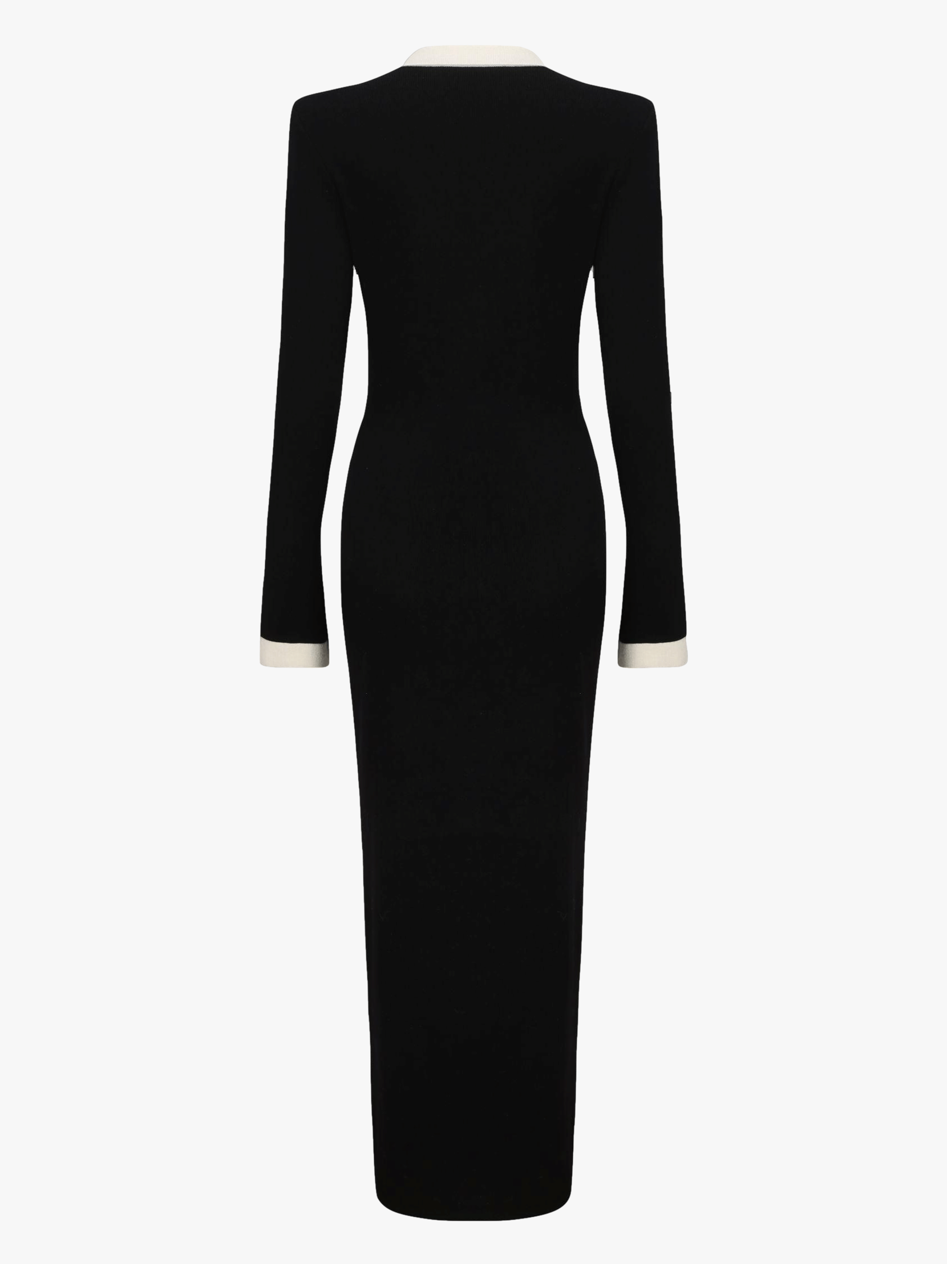 Felicity Long Knit Cardigan (Black) in Black made by Nana Jacqueline