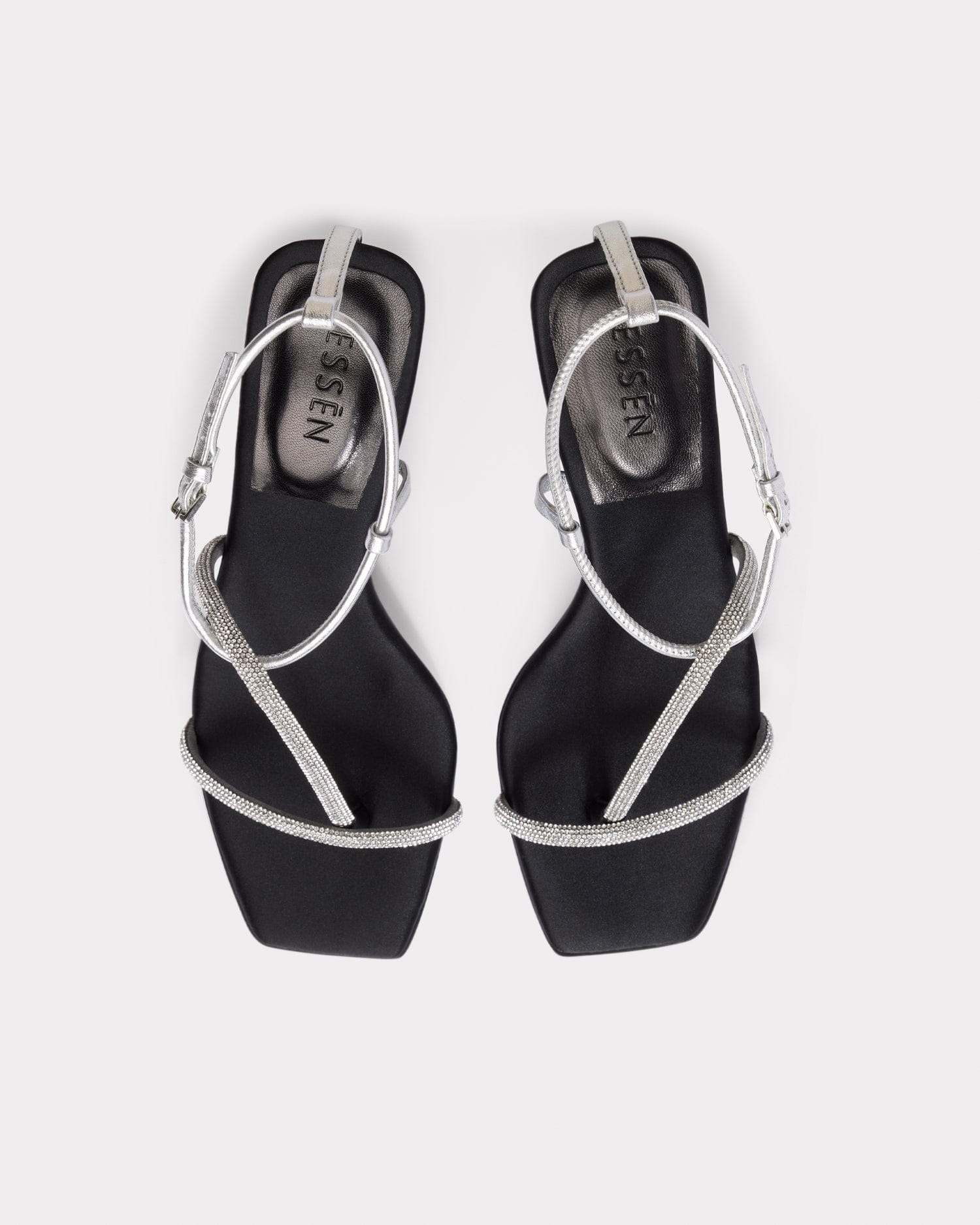 The Strappy Sandal - Crystal made by ESSEN