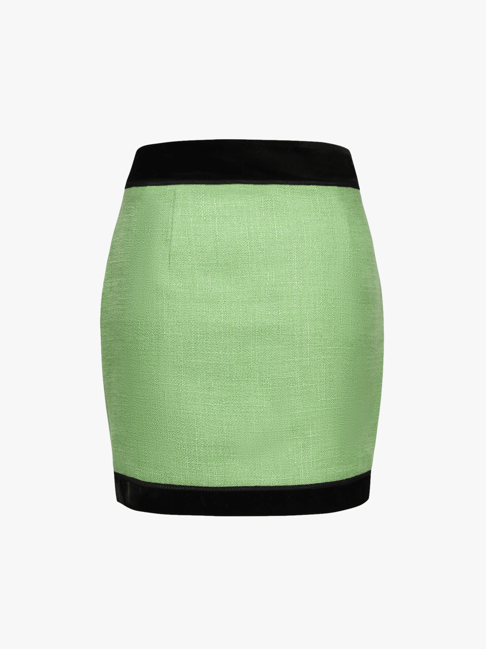 Michelle Tweed Skirt (Green) made by Nana Jacqueline