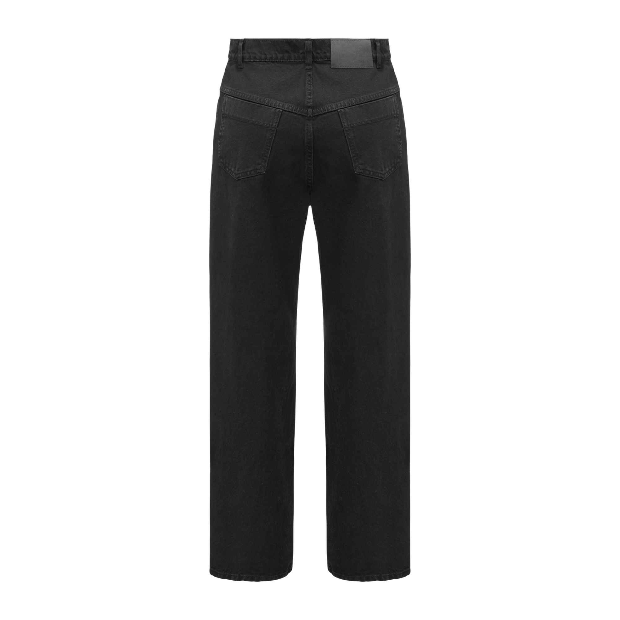 Denim Pants With Holes made by YAVORSKA