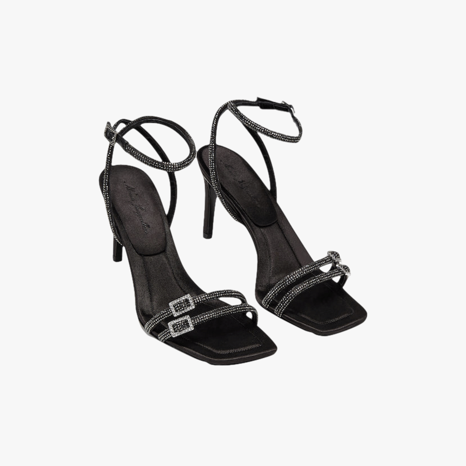 Black Miah Sandals (Final Sale in Black made by Nana Jacqueline