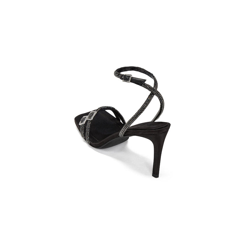 Black Miah Sandals (Final Sale in Black made by Nana Jacqueline