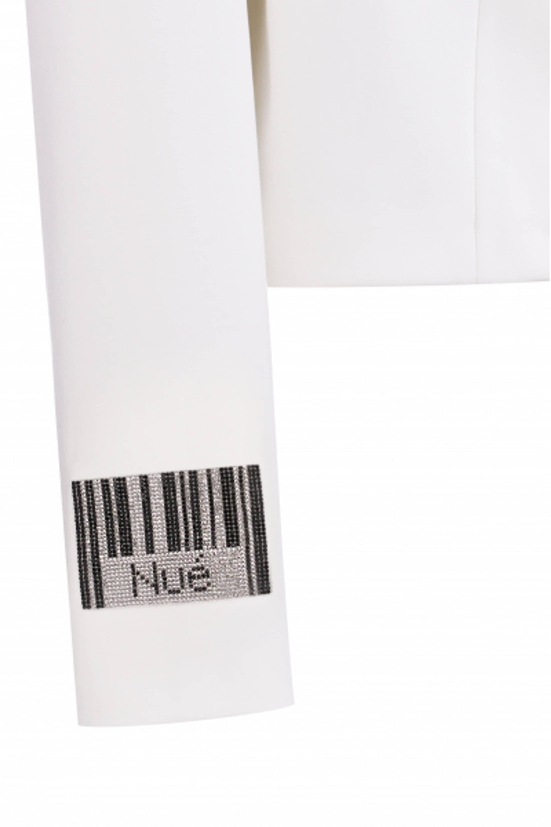 BARCODE CROPPED BLAZER made by NUÉ