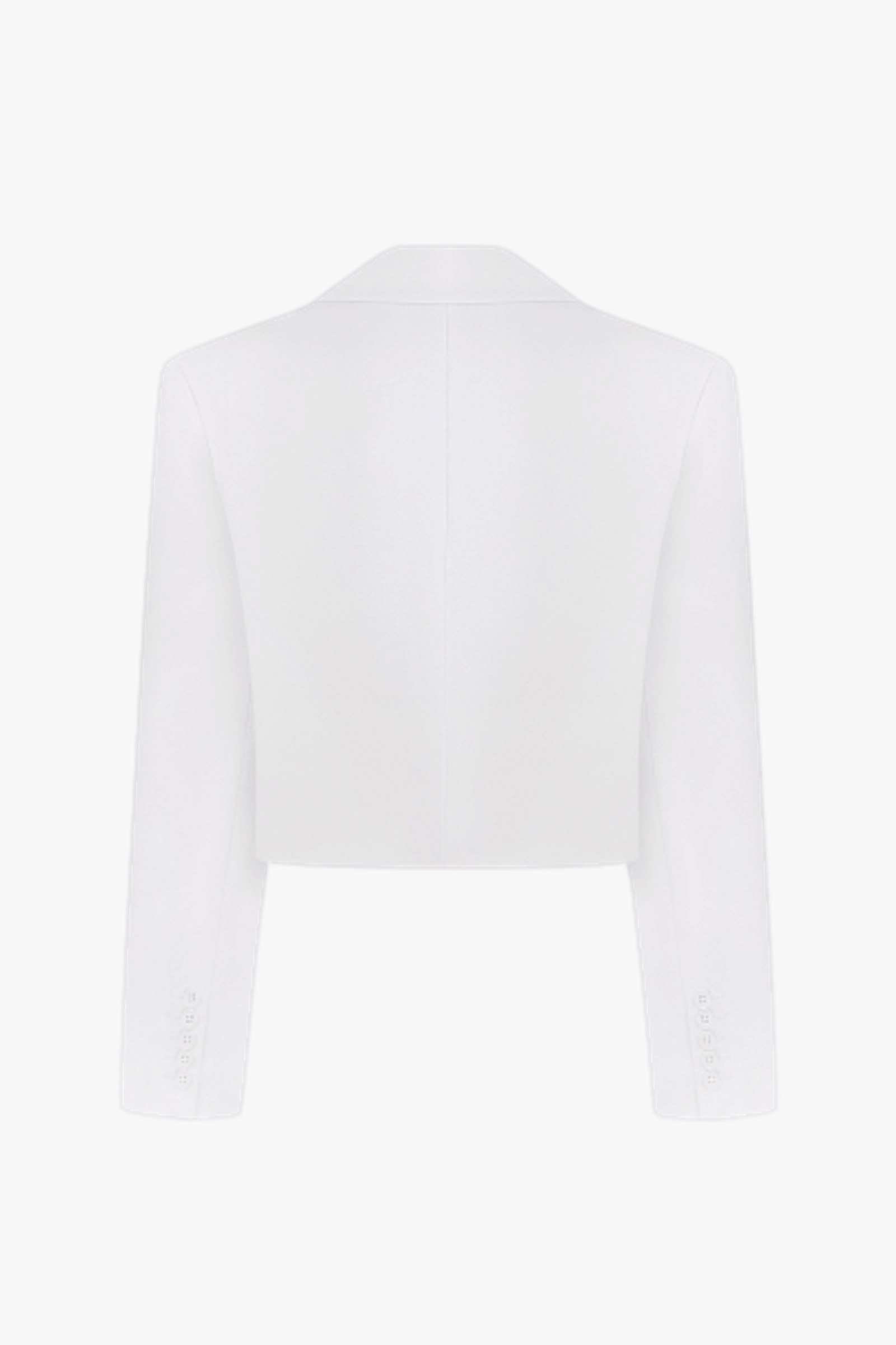 BARCODE CROPPED BLAZER made by NUÉ