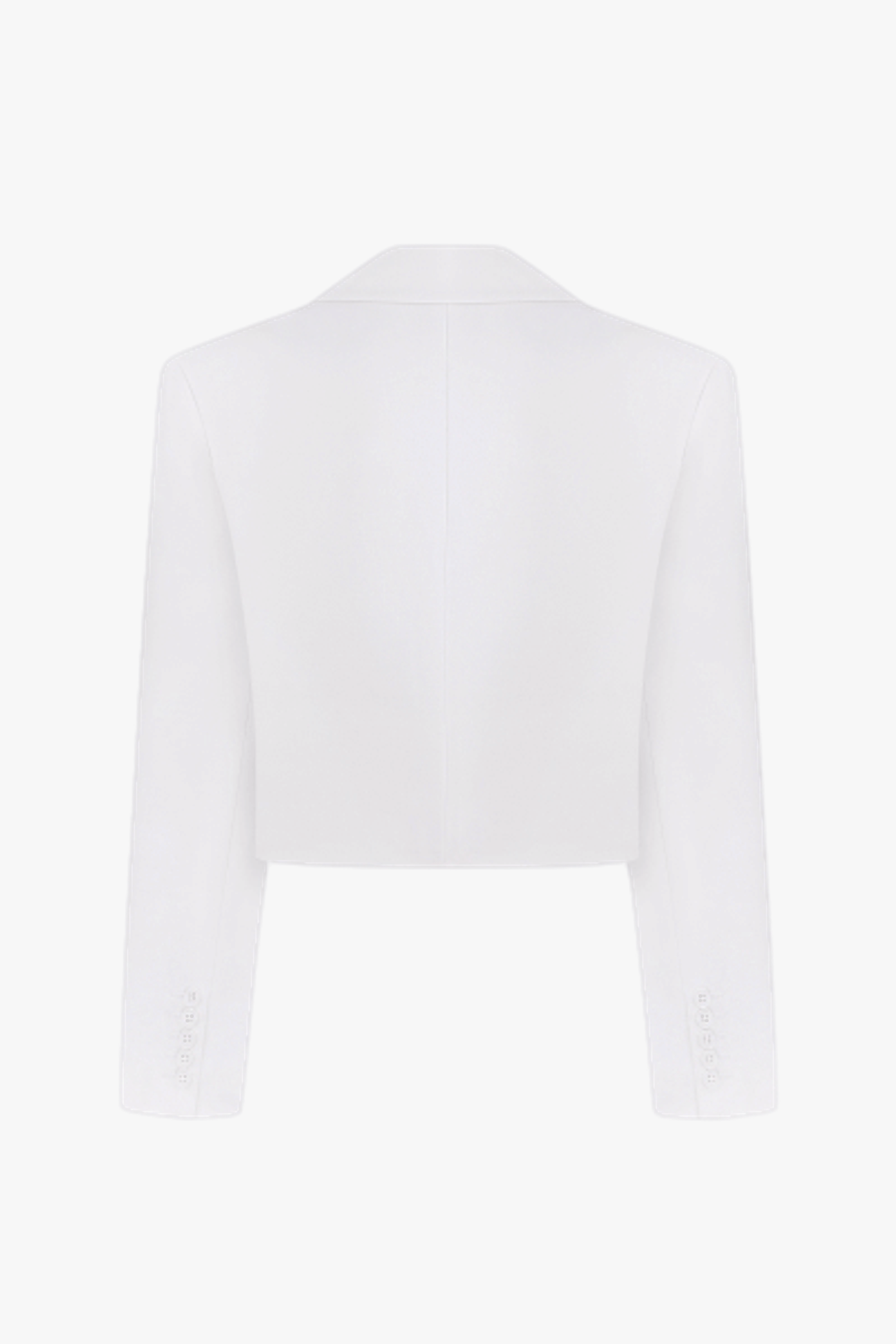 BARCODE CROPPED BLAZER made by NUÉ