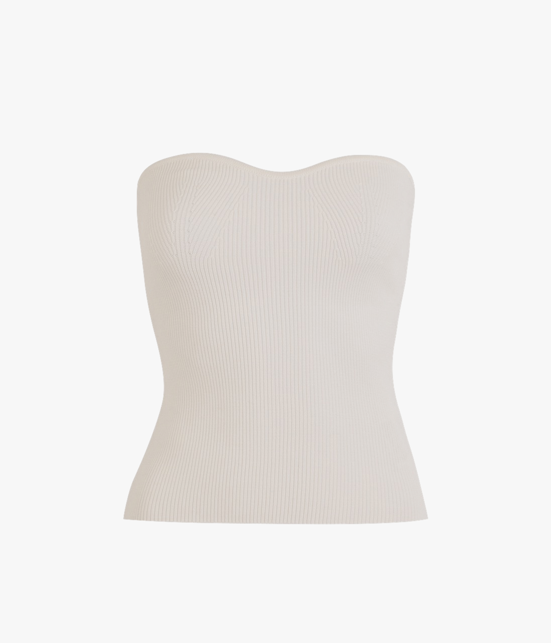 Knit tube top made by AFTERHOURS