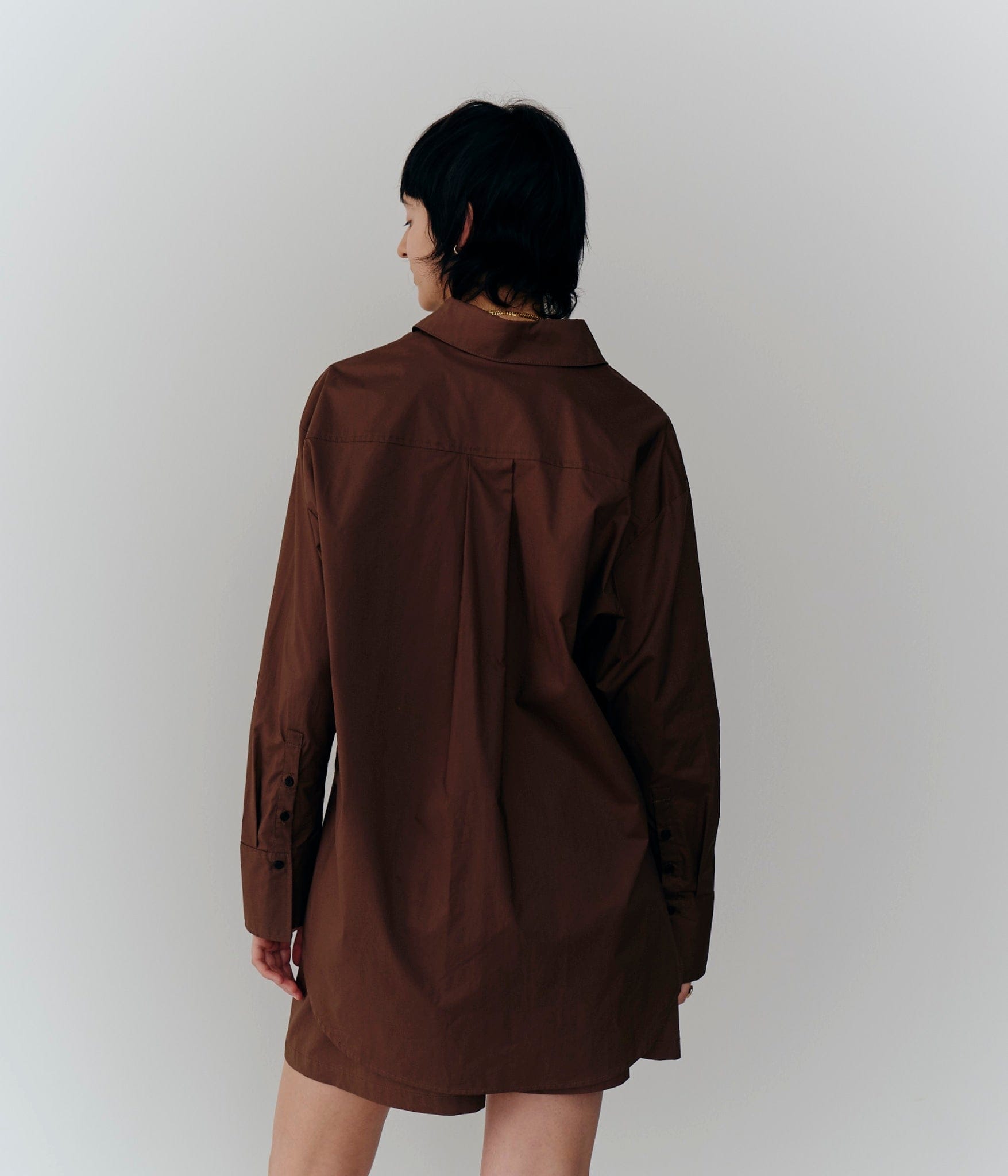 Bryan  Shorts - Brown made by HERSKIND