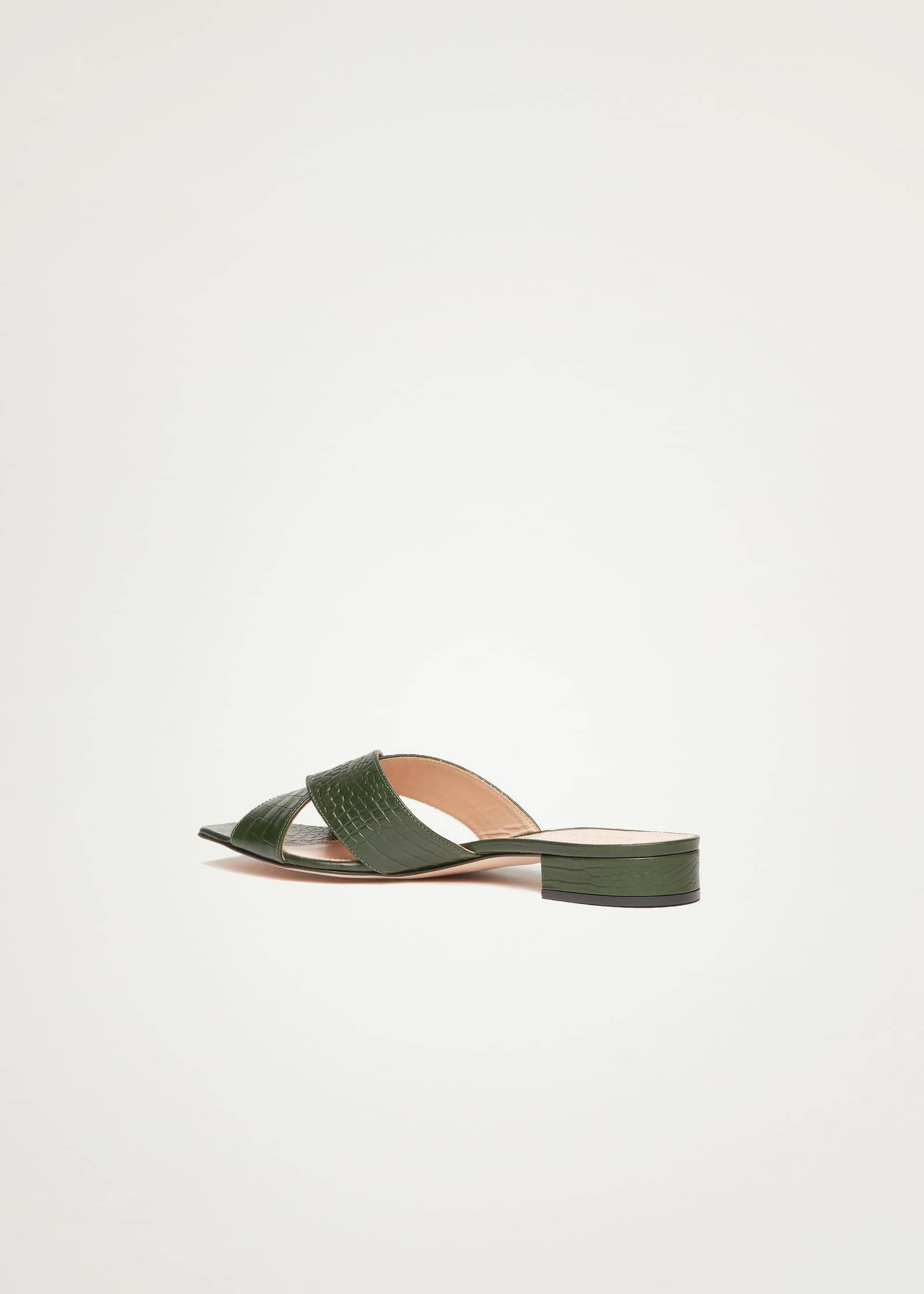 Imani Sandals in Green made by Miyana Berlin