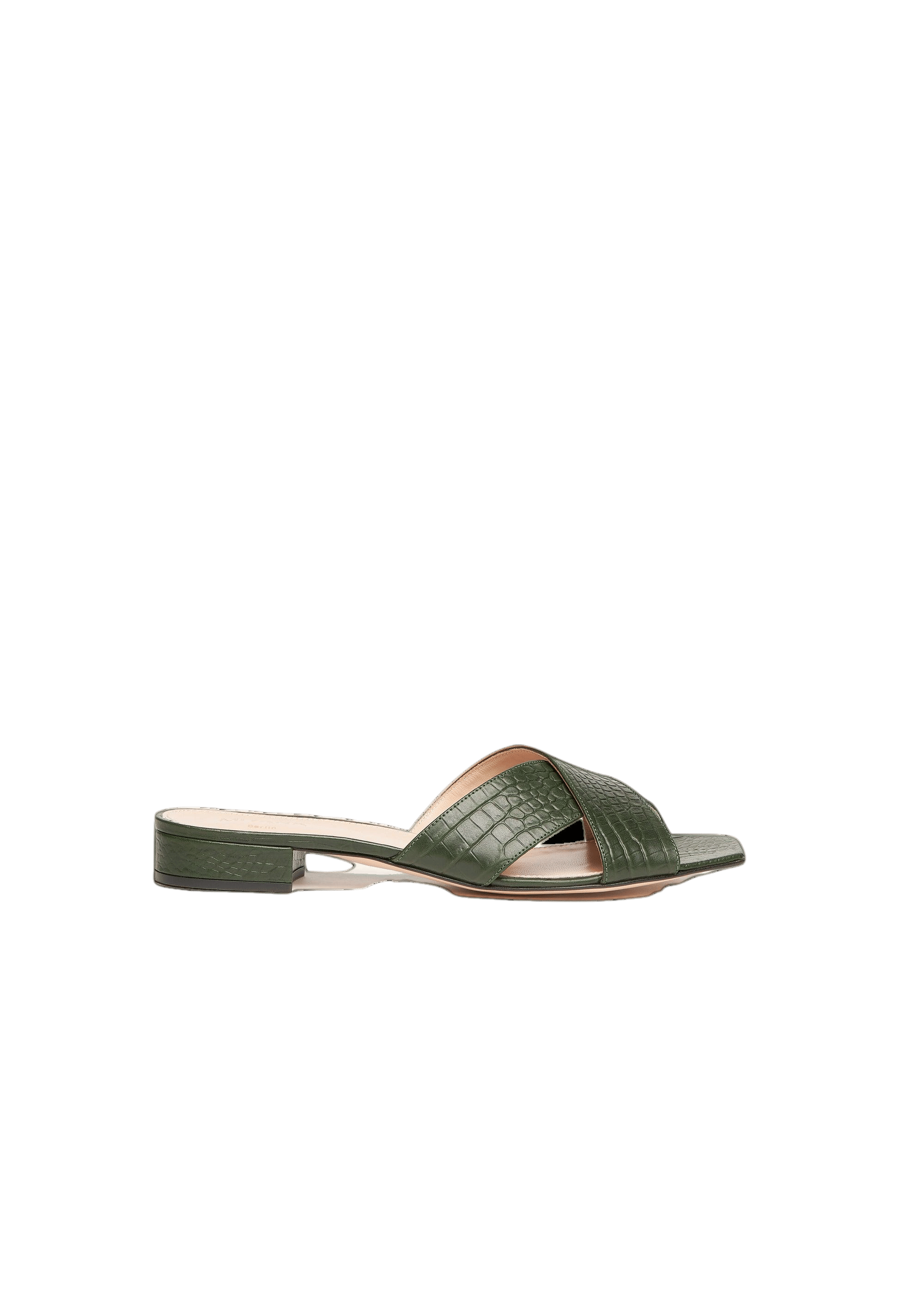 Imani Sandals in Green made by Miyana Berlin