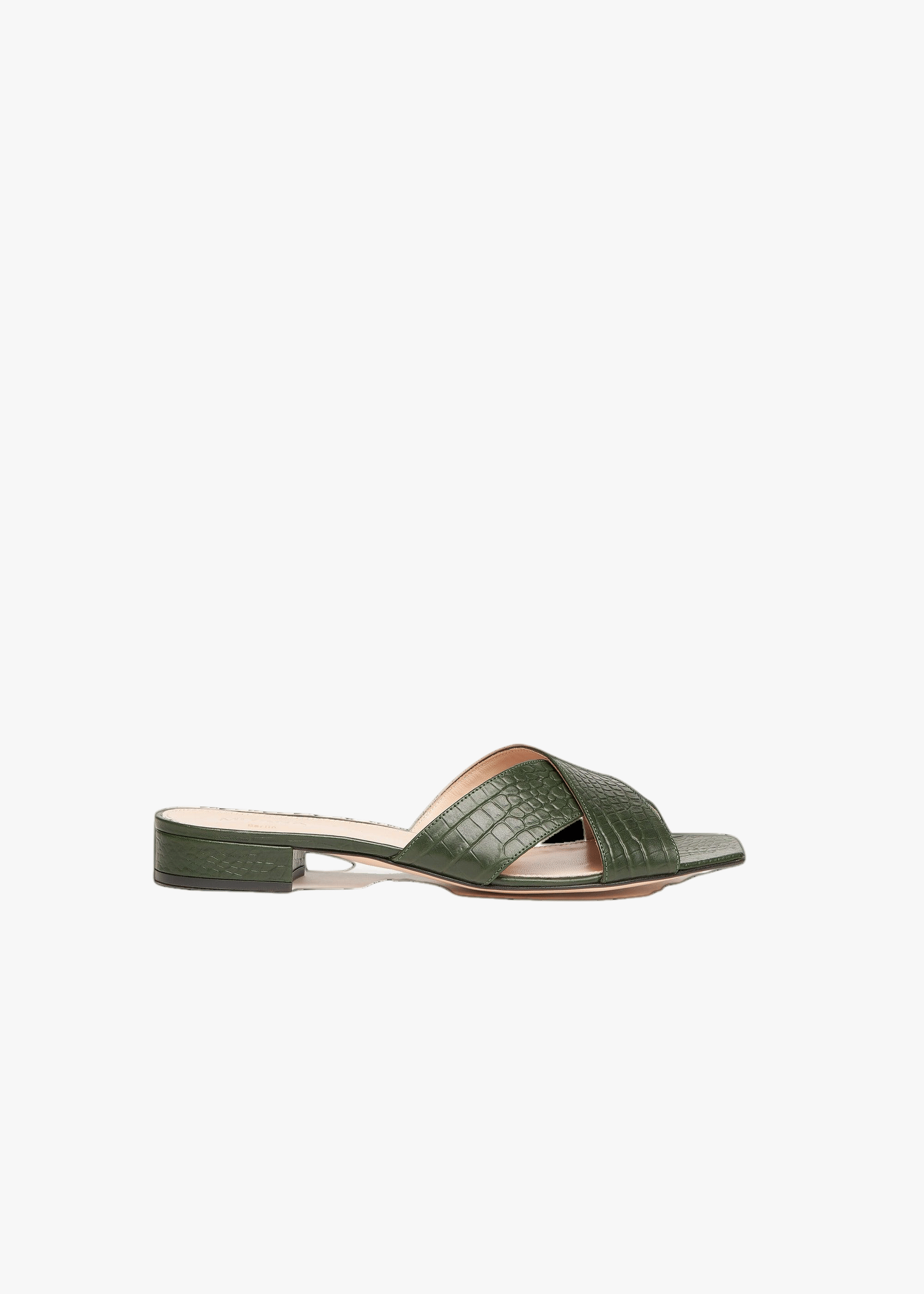 Imani Sandals in Green made by Miyana Berlin