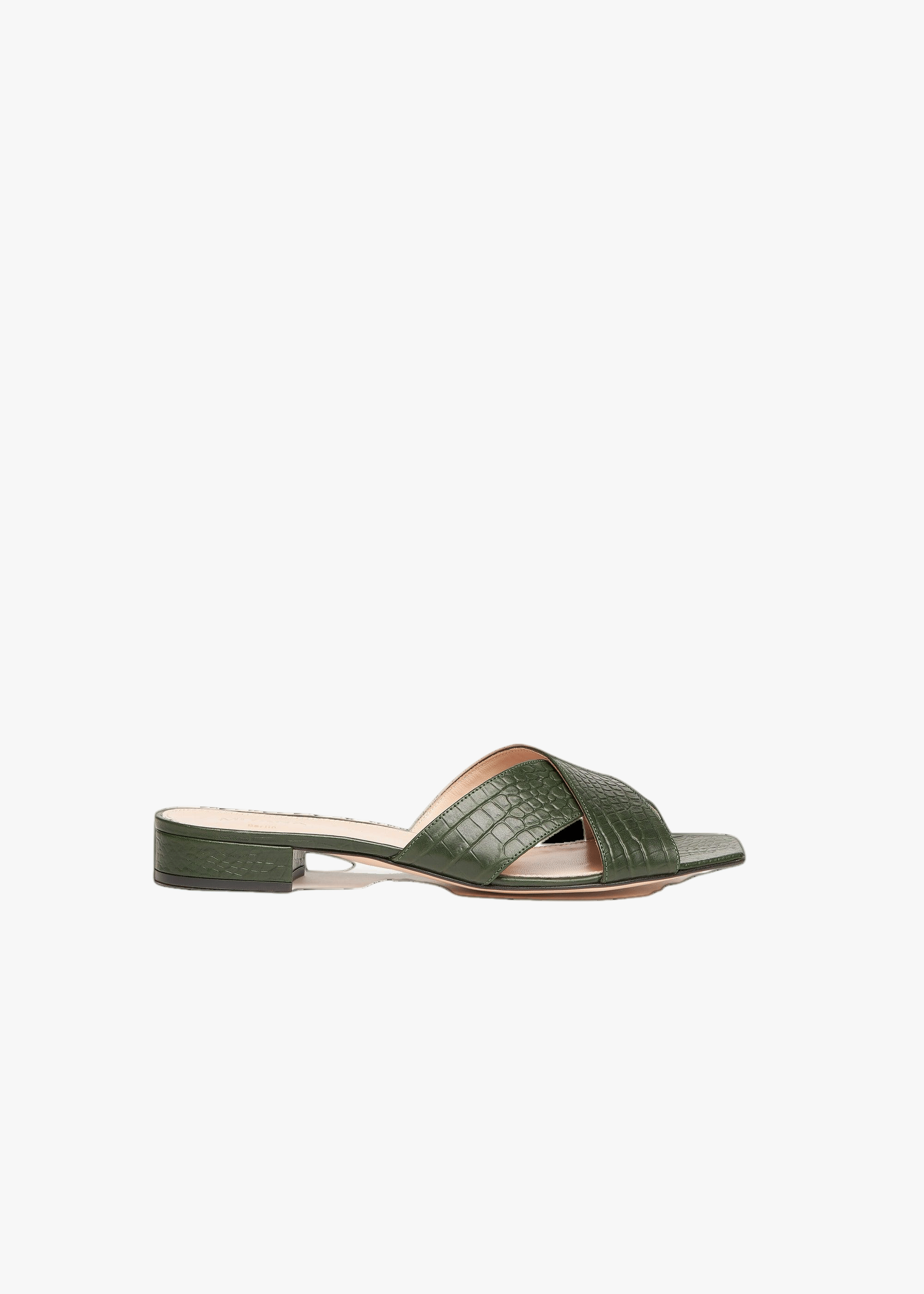 Imani Sandals in Green made by Miyana Berlin
