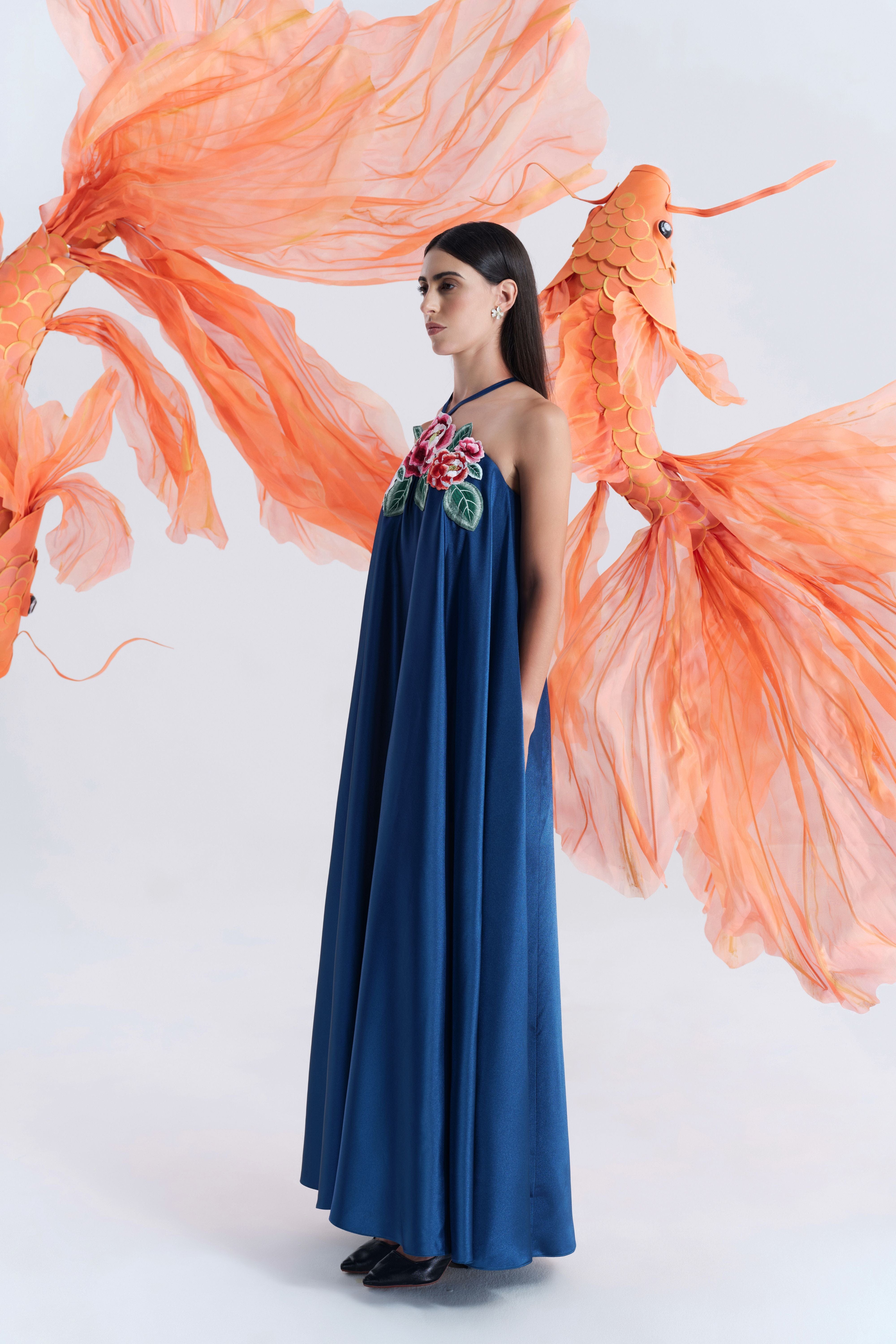 Enchanted Waters Dress made by JUSTIN TONG