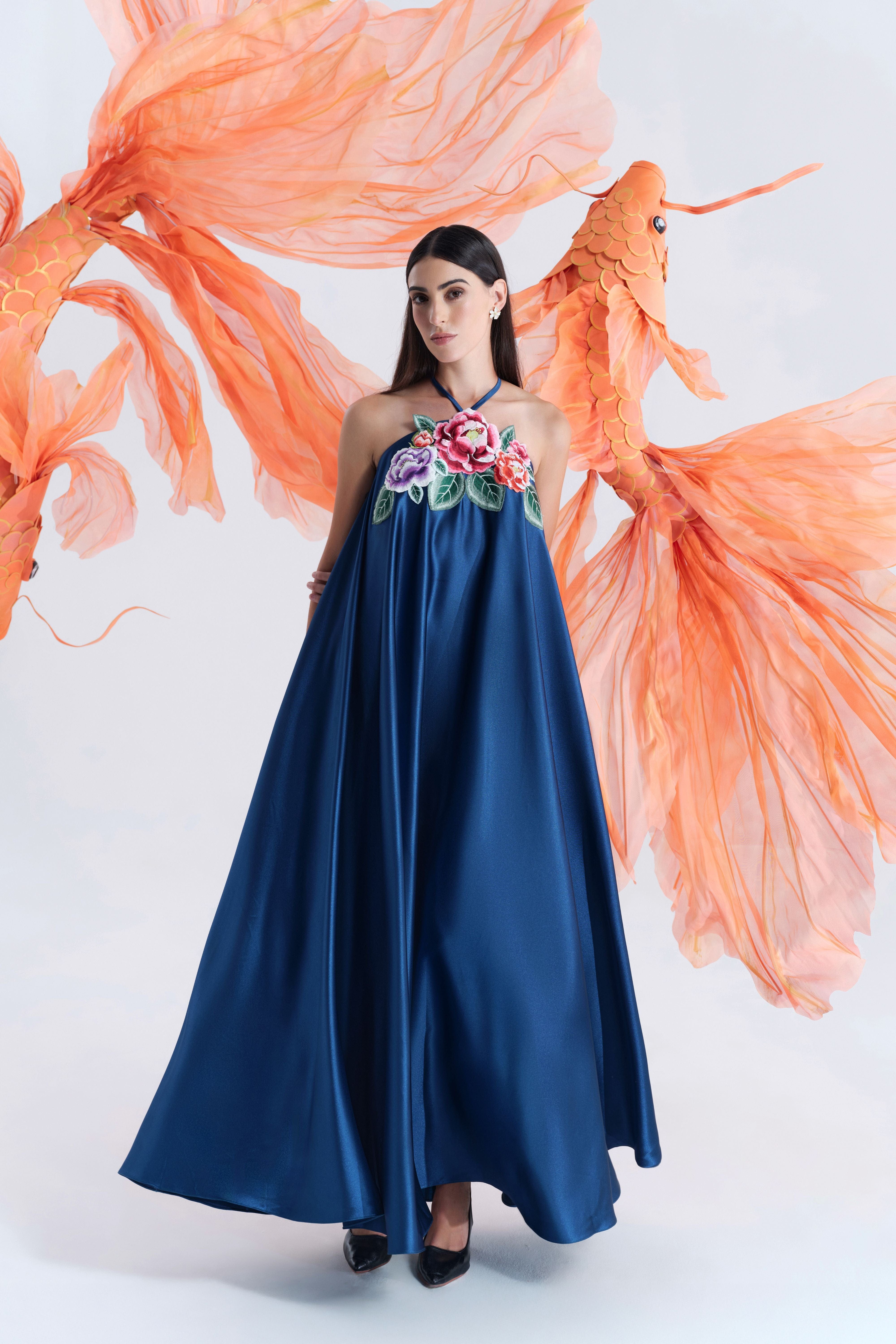 Enchanted Waters Dress made by JUSTIN TONG