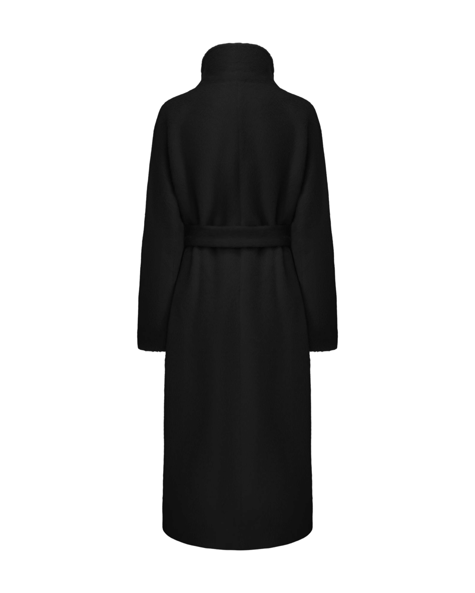 Audrey Long Coat (Black) made by Nana Jacqueline