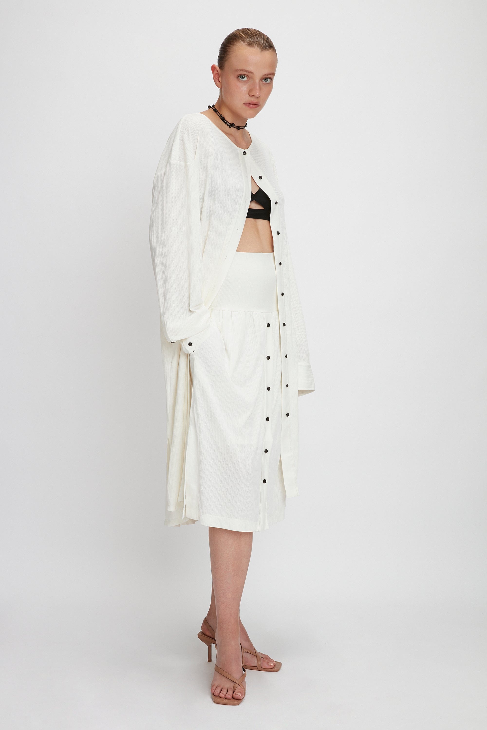 JERSEY KNIT SKIRT made by YIBRI