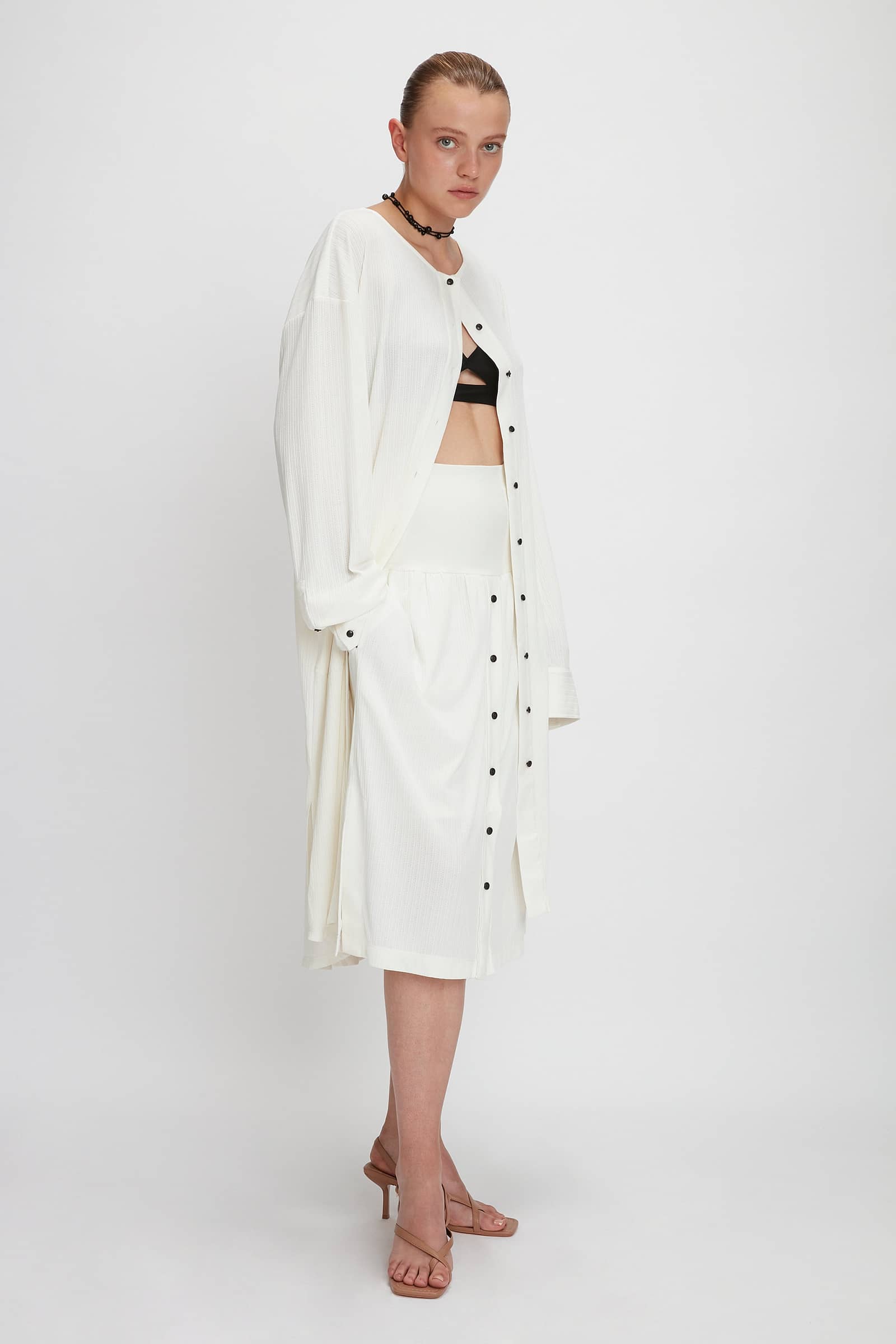 JERSEY KNIT SKIRT made by YIBRI