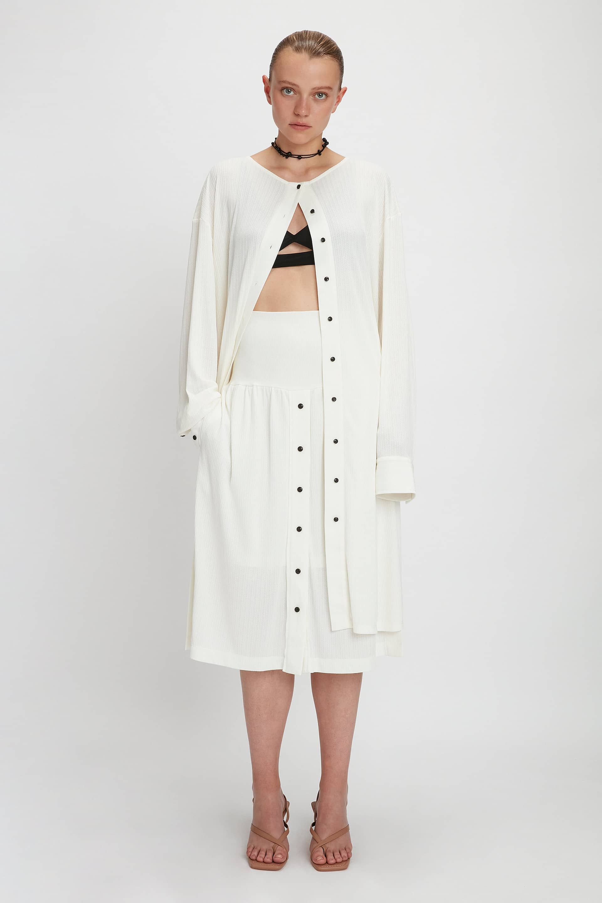 JERSEY KNIT SKIRT made by YIBRI