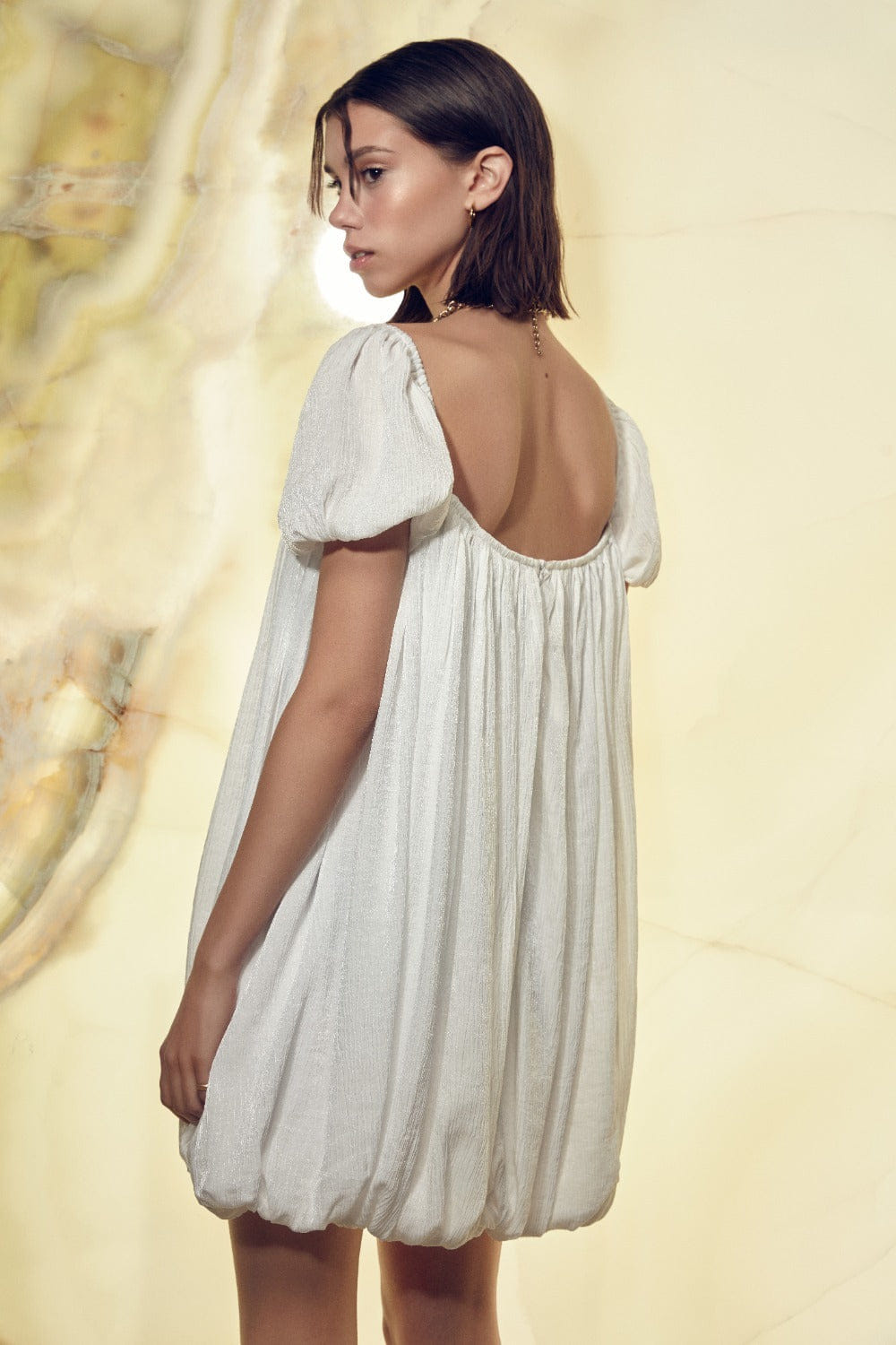 Noma Viscos Mini Baloon Dress made by Nazli Ceren