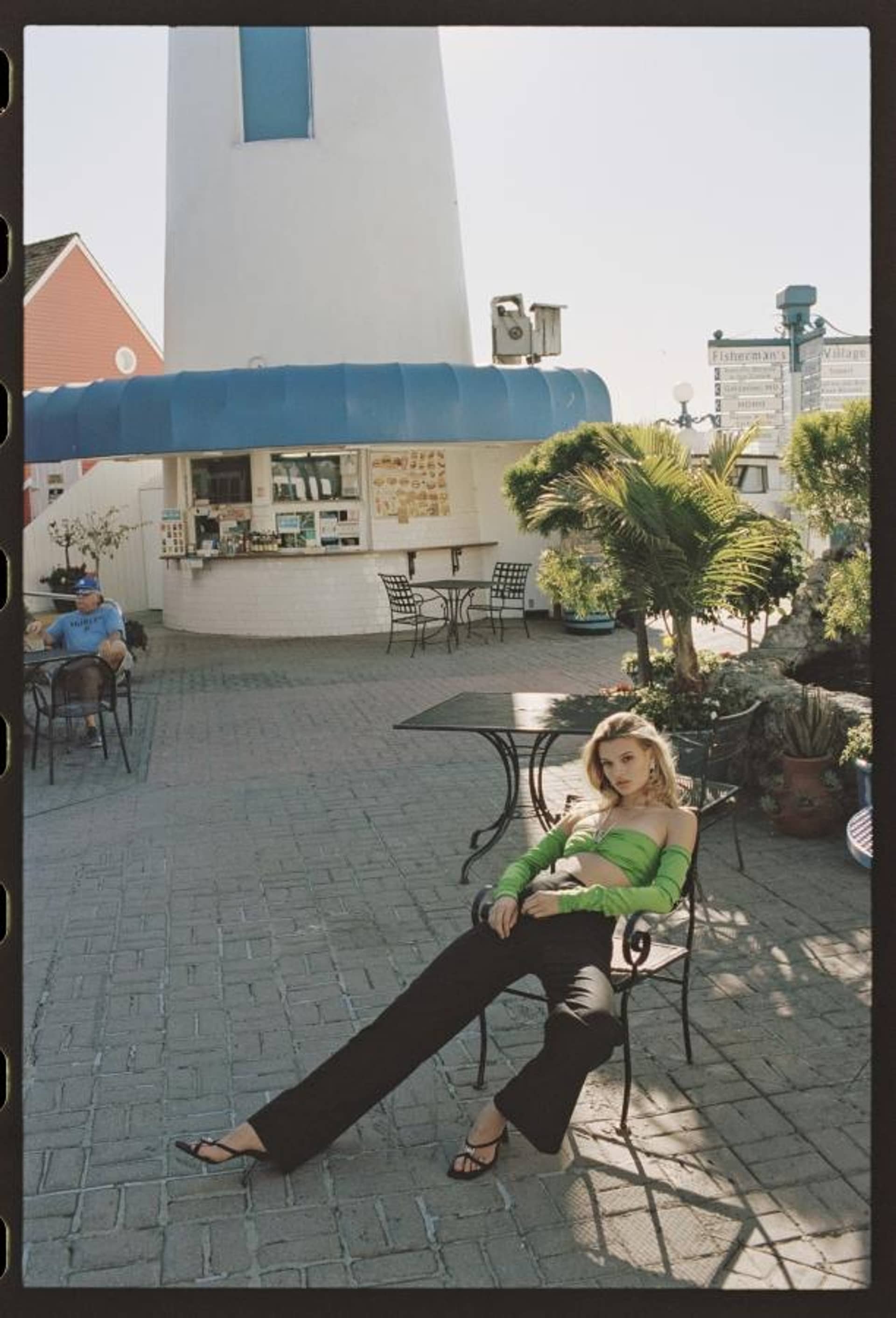 Black Hallie Wide Leg Pants in Black made by Nana Jacqueline