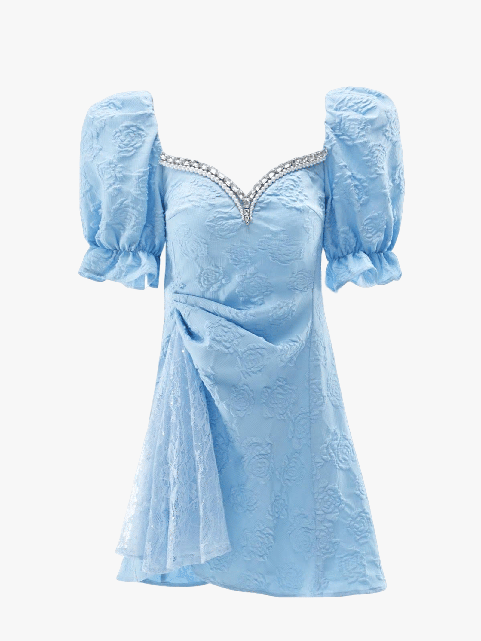 Blue Ysabella Dress in Blue made by Nana Jacqueline