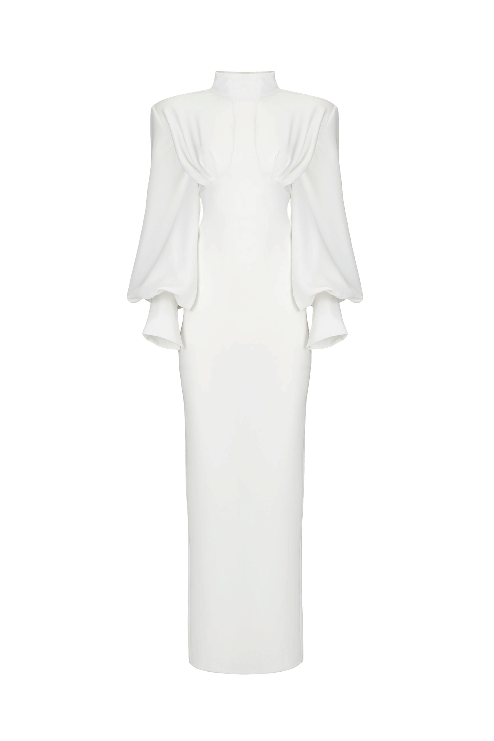 Pearl Dress in White made by Vestiaire d'un Oiseau Libre