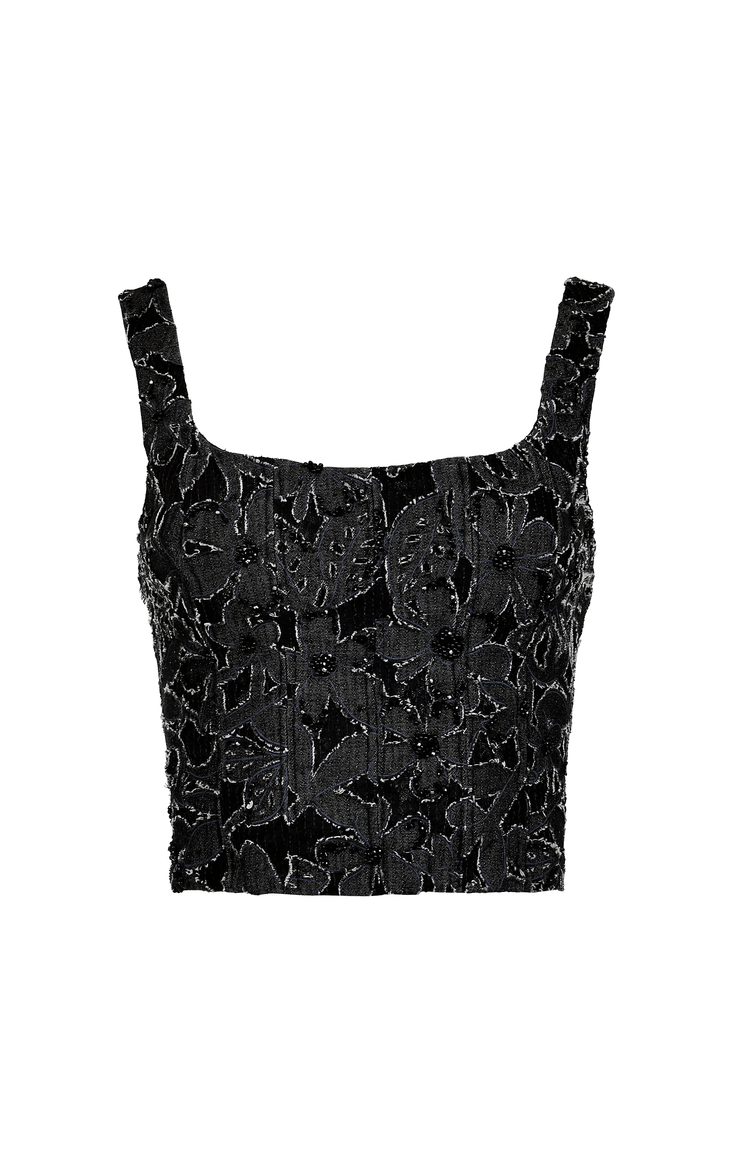 Chloe Corset Top - Handembroidered made by Francesca Miranda