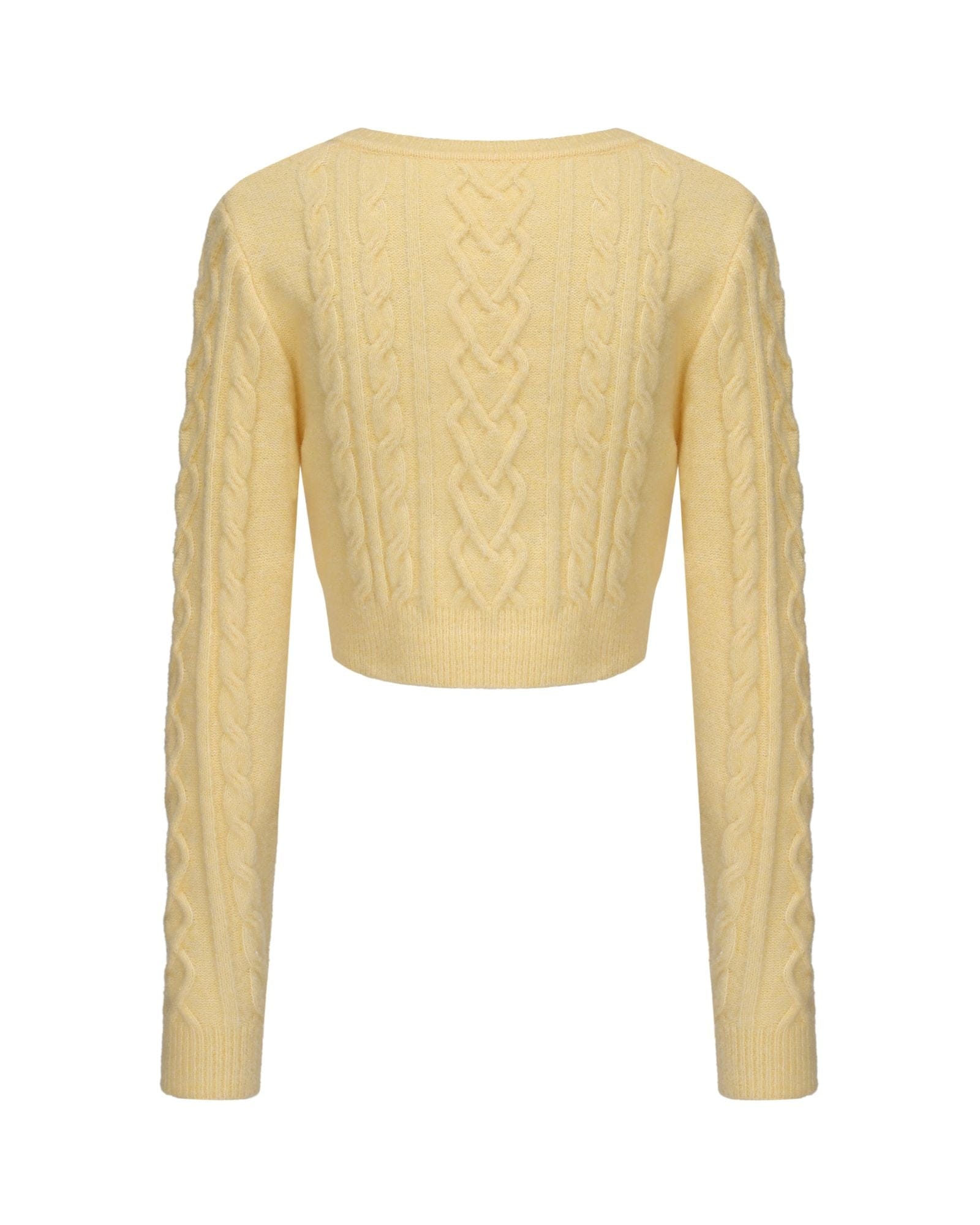 Evie Cardigan (Yellow) made by Nana Jacqueline